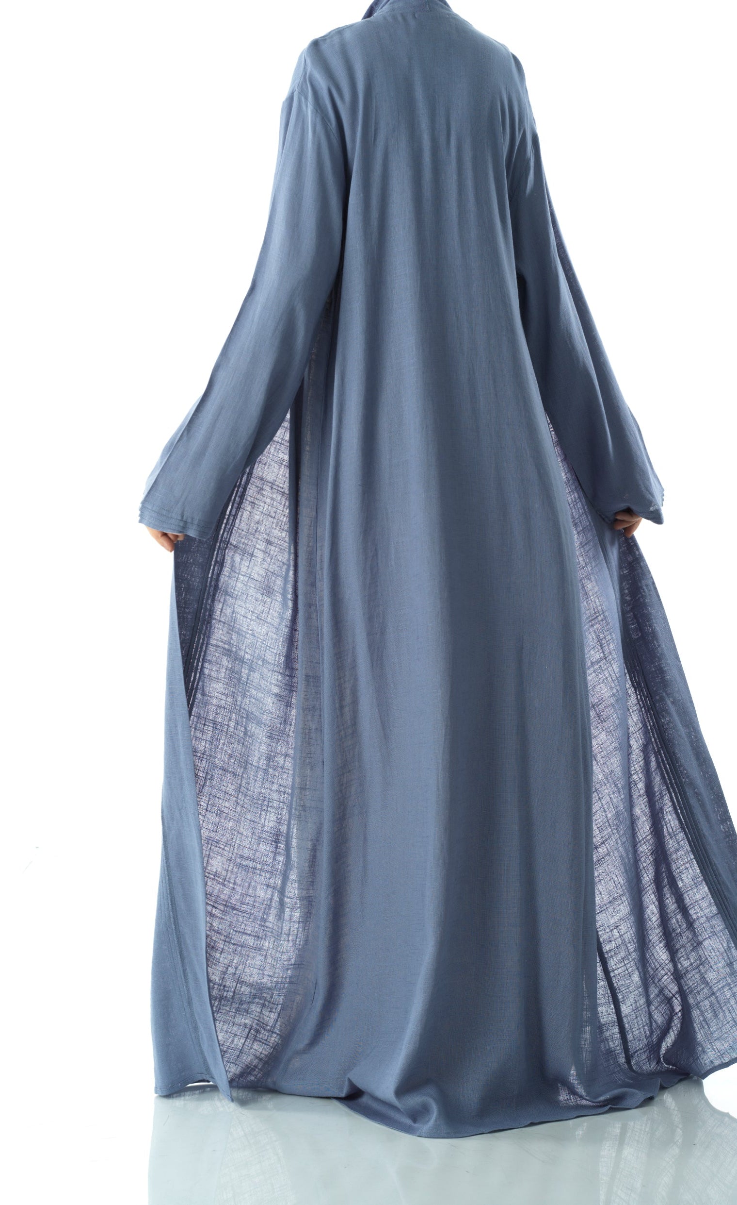 Pretty Linen cardigan abaya Kabayare