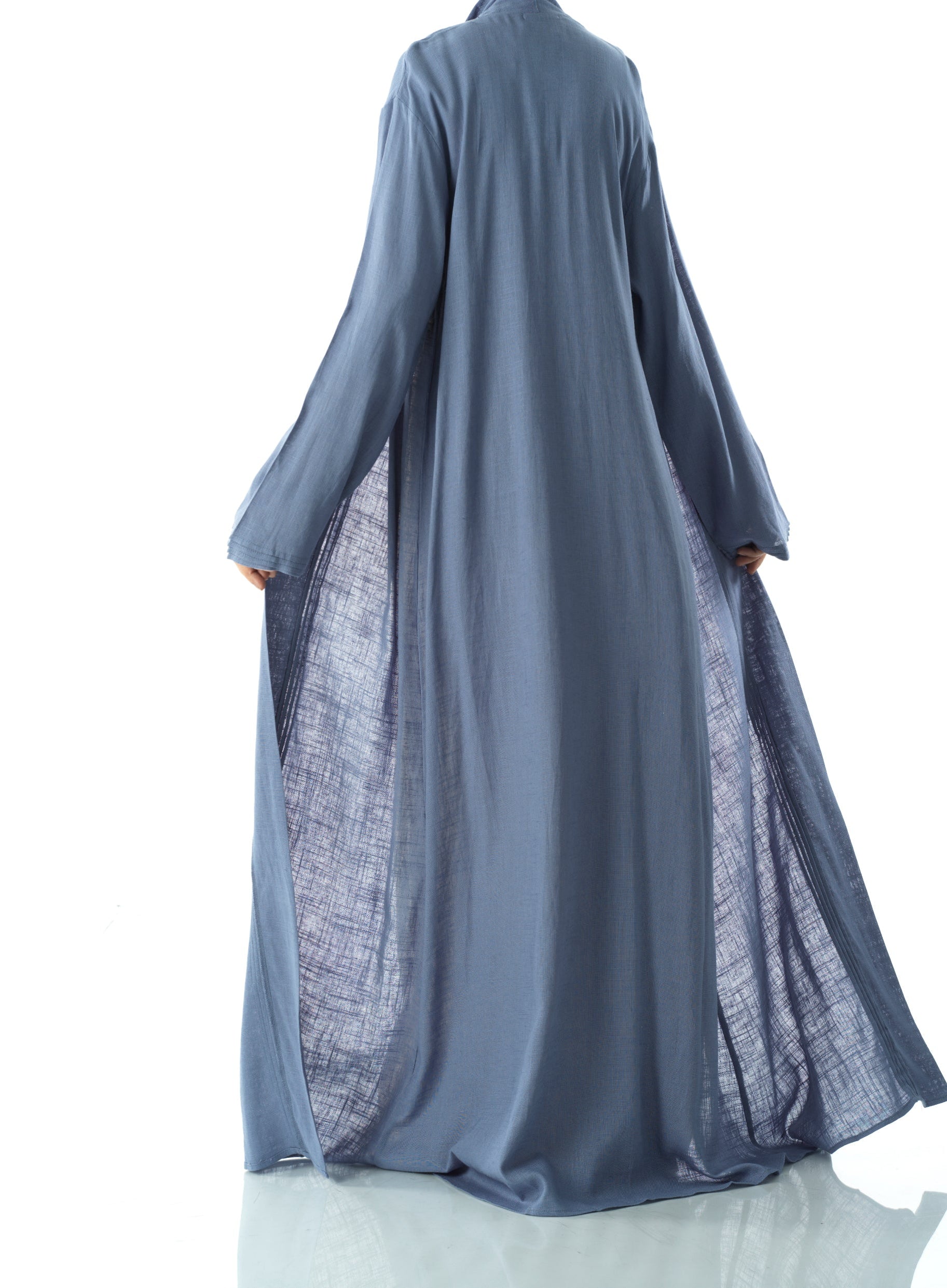 Pretty Linen cardigan abaya Kabayare