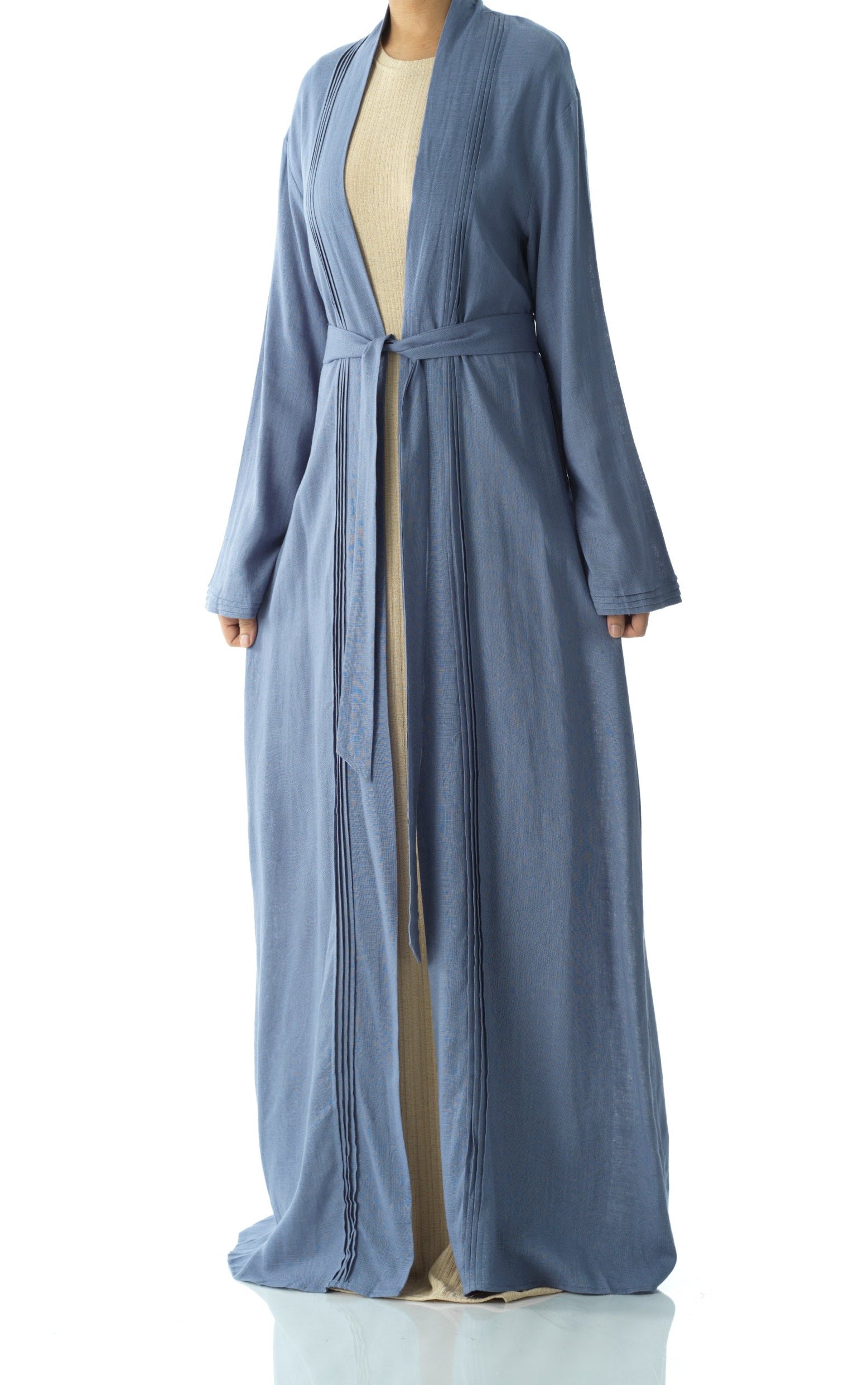 Pretty Linen cardigan abaya Kabayare