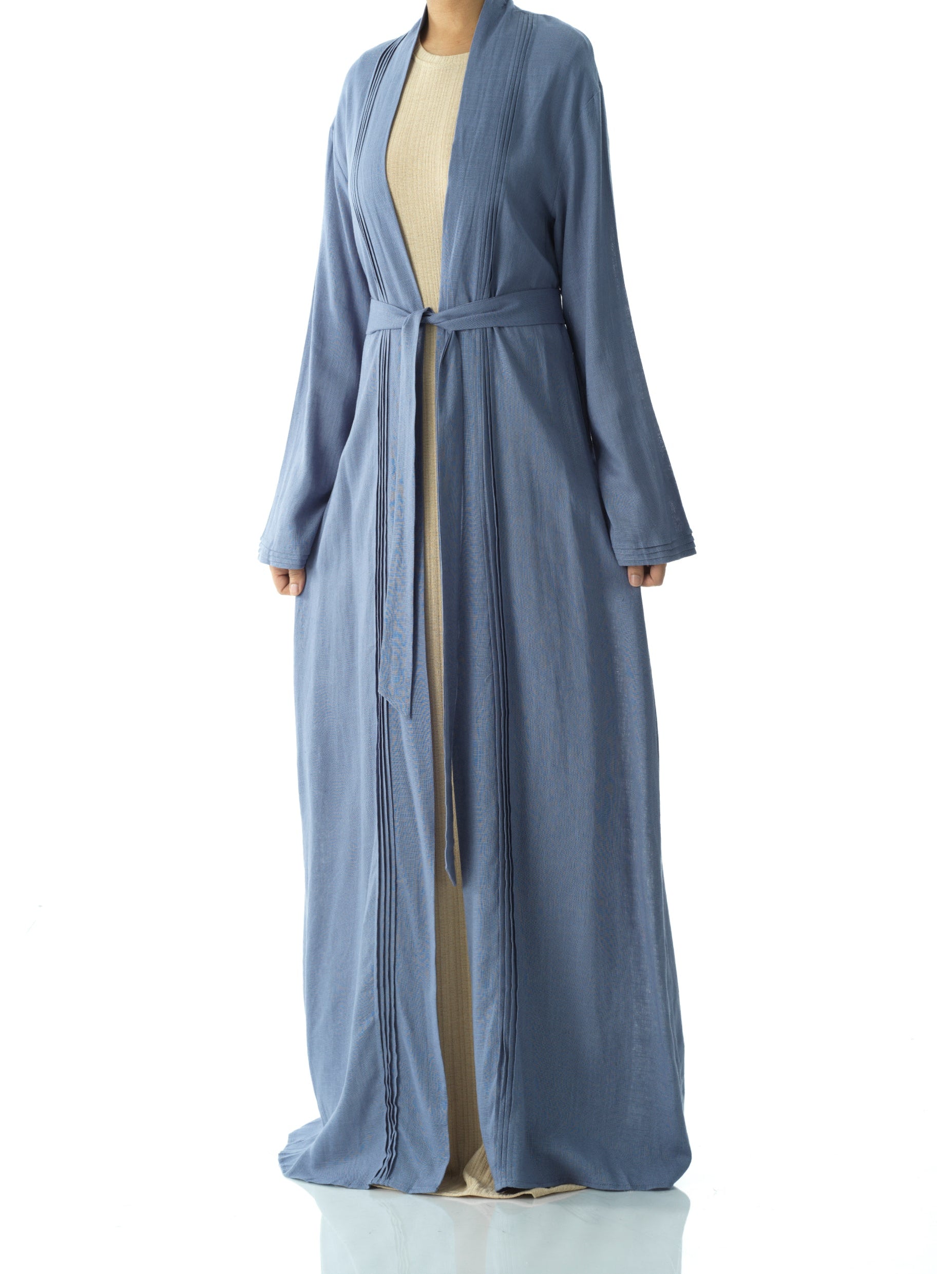 Pretty Linen cardigan abaya Kabayare