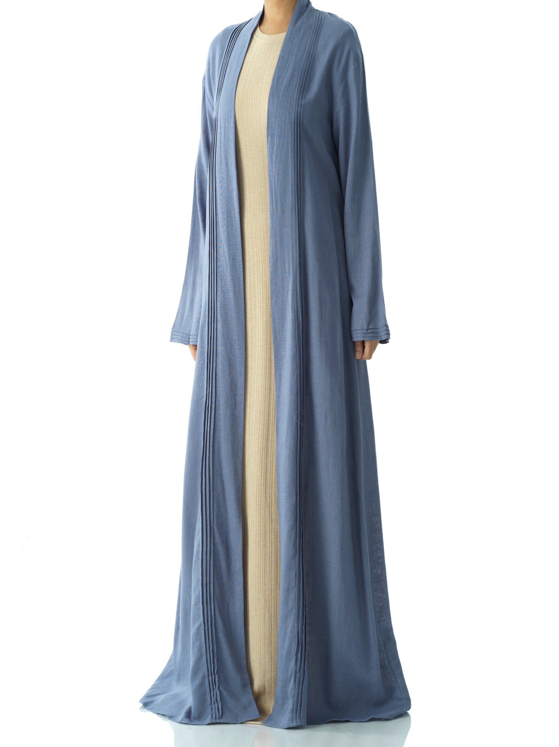 Pretty Linen cardigan abaya Kabayare