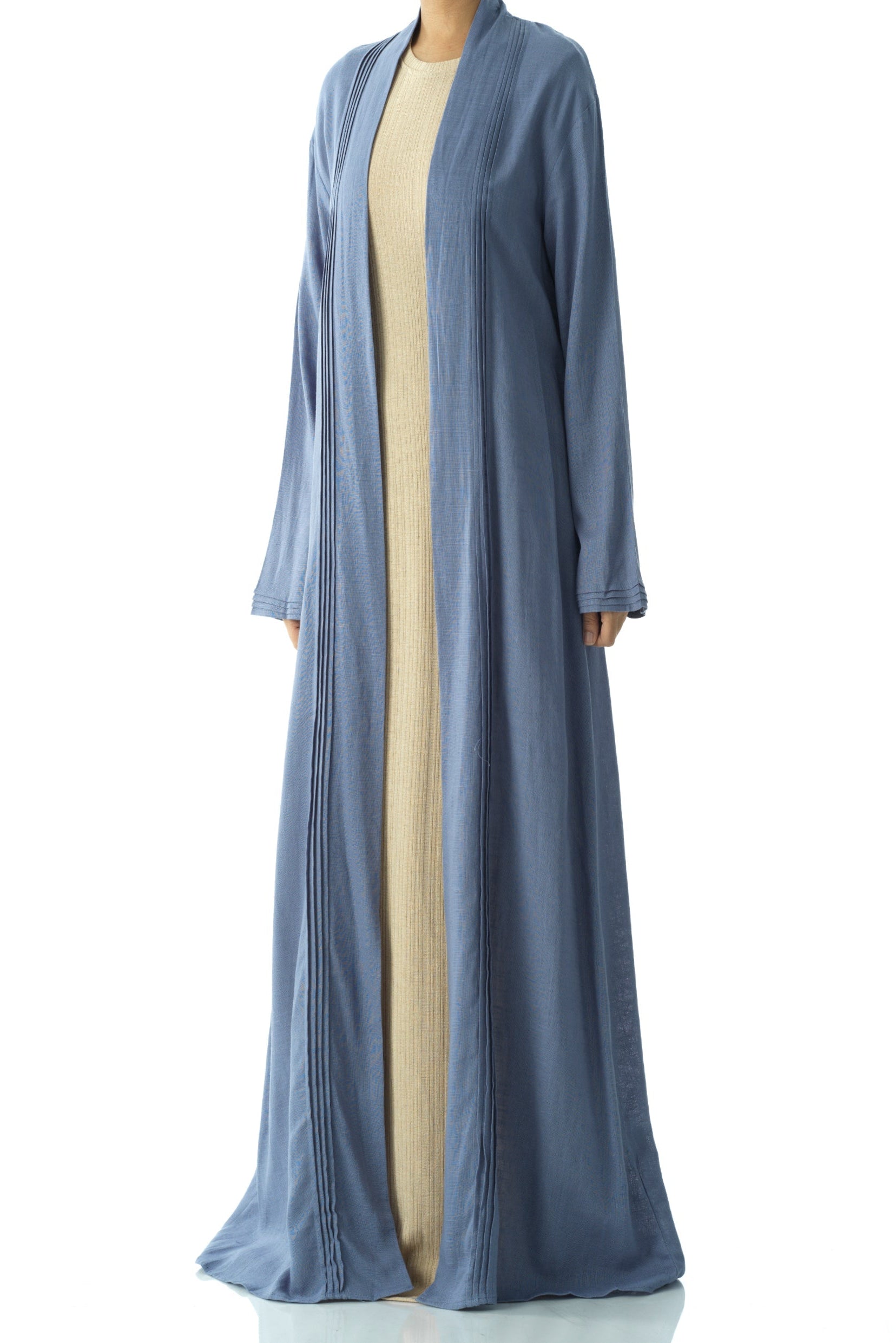 Pretty Linen cardigan abaya Kabayare