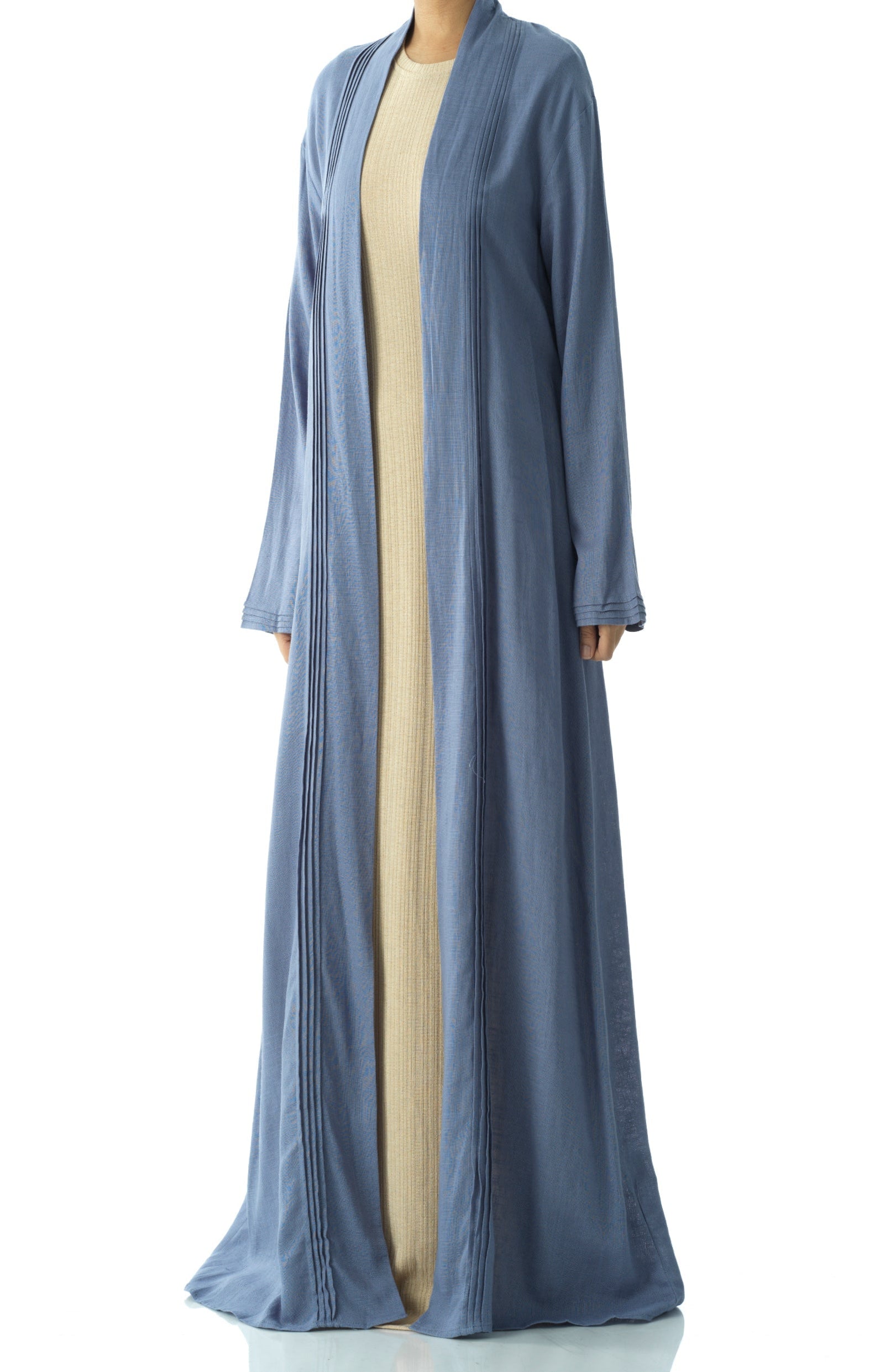 Pretty Linen cardigan abaya Kabayare