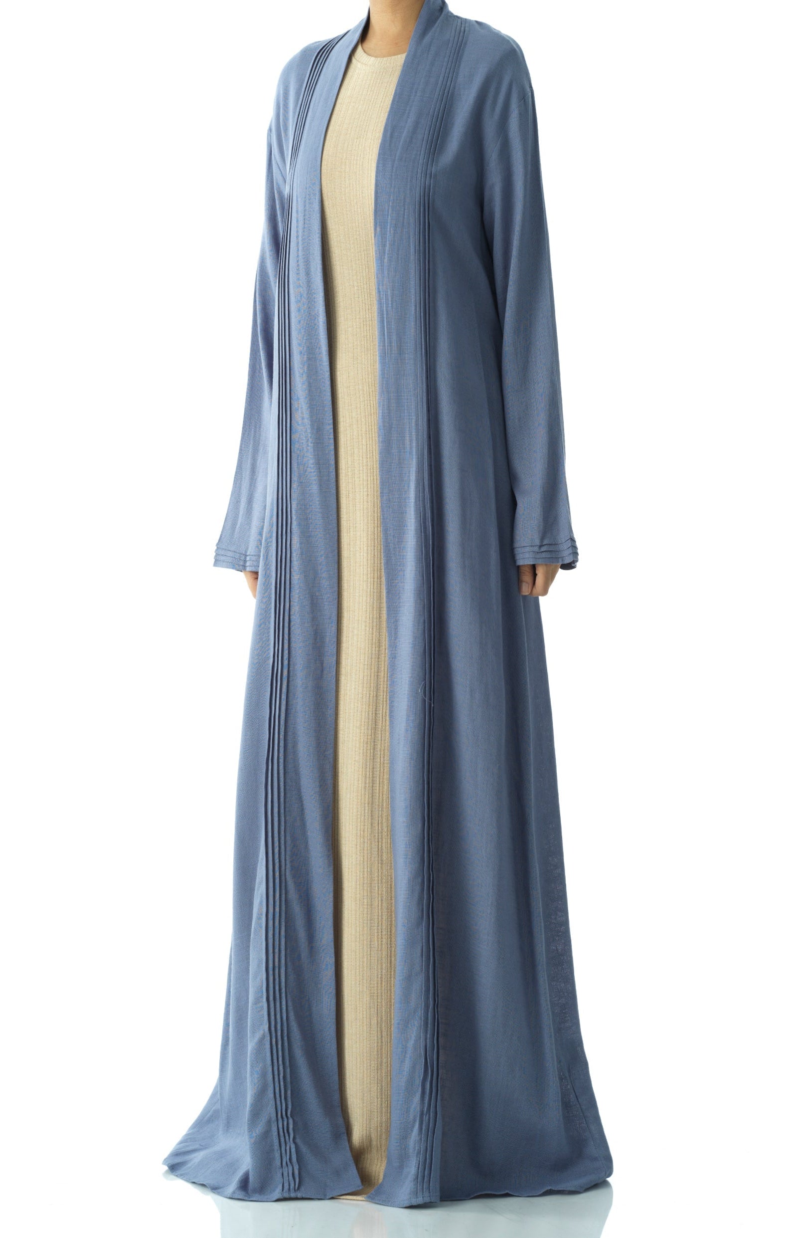 Pretty Linen cardigan abaya Kabayare