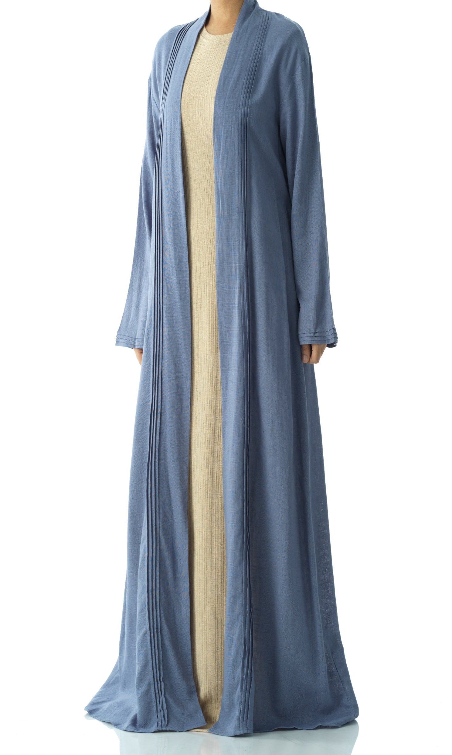 Pretty Linen cardigan abaya Kabayare