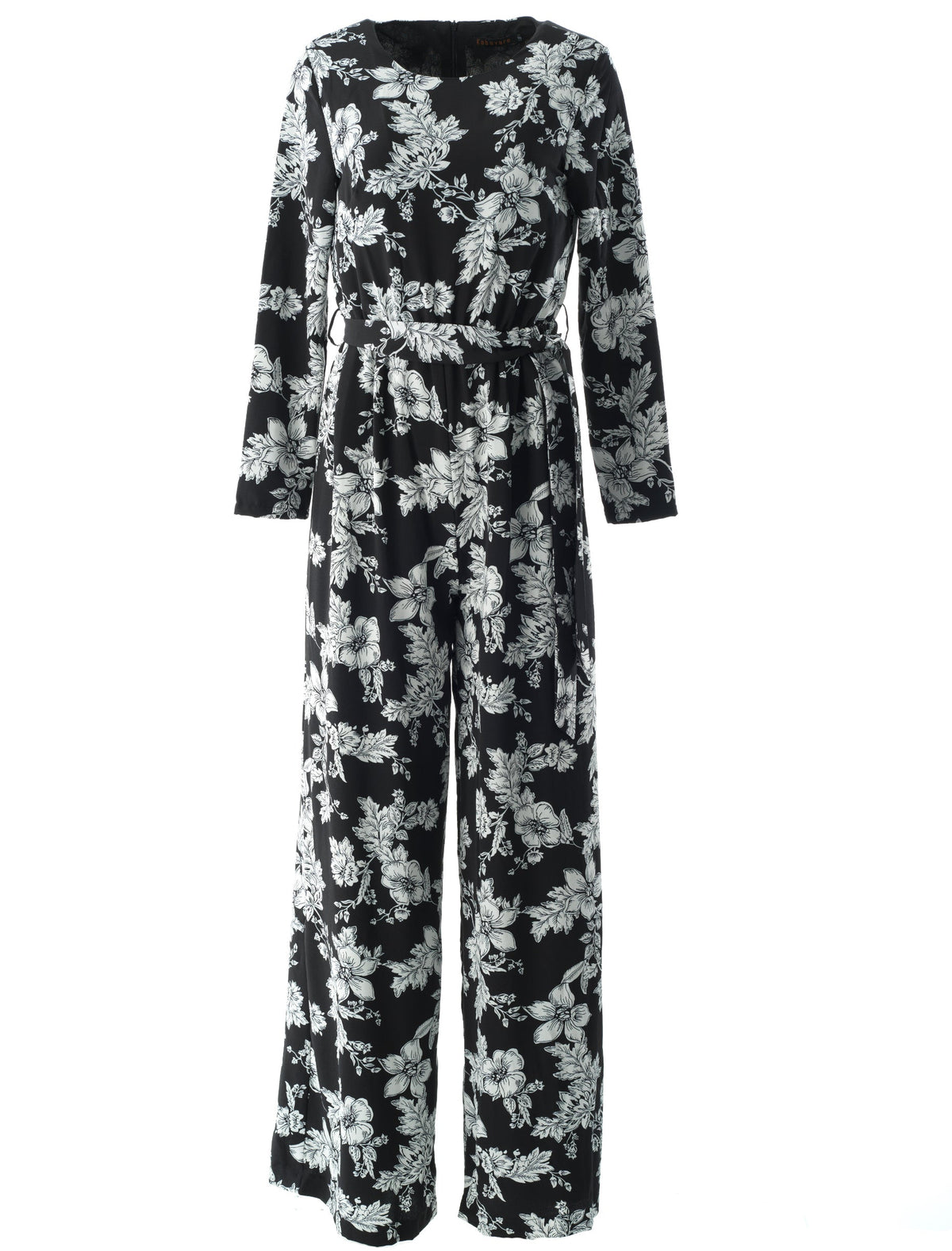 Regents Floral Modest long sleeve jumpsuits Kabayare