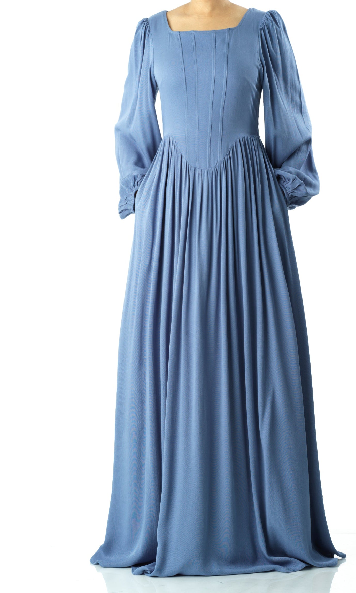 Roxanne cotton Corset maxi dress Kabayare