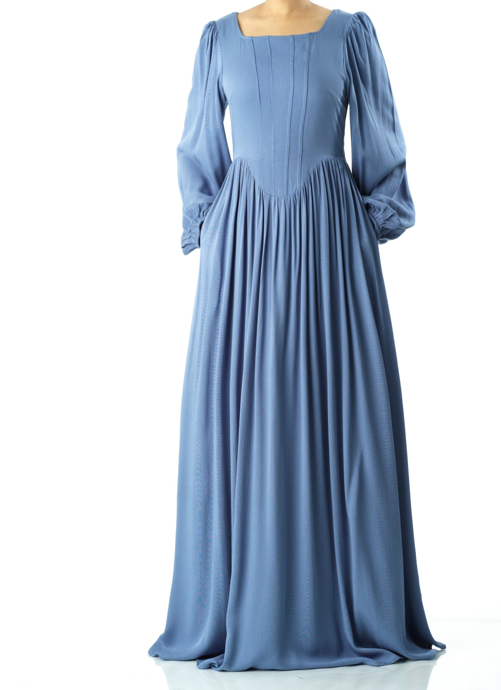 Roxanne cotton Corset maxi dress Kabayare