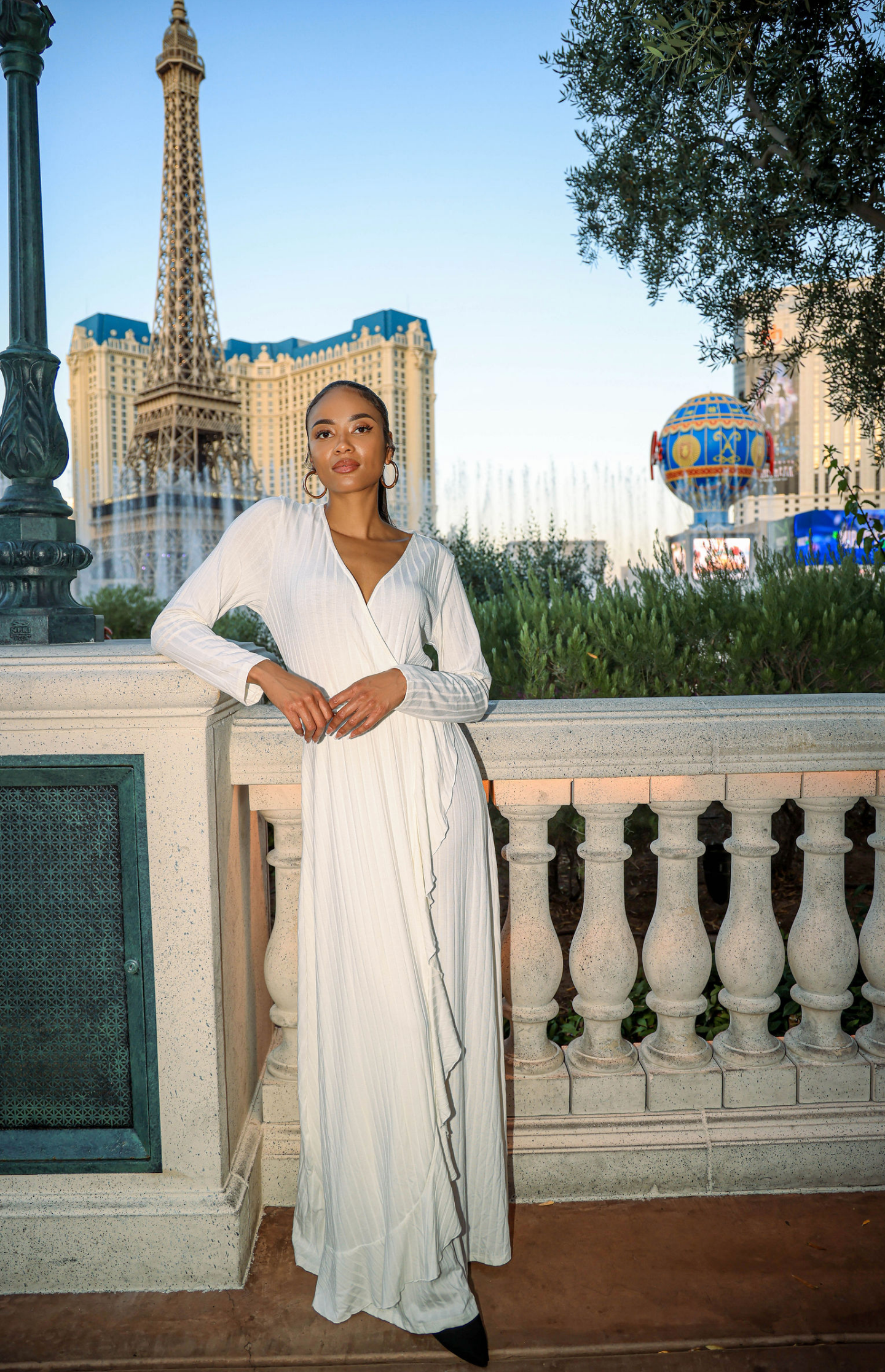 Ruffles ribbed wrapped modest maxi dress Kabayare