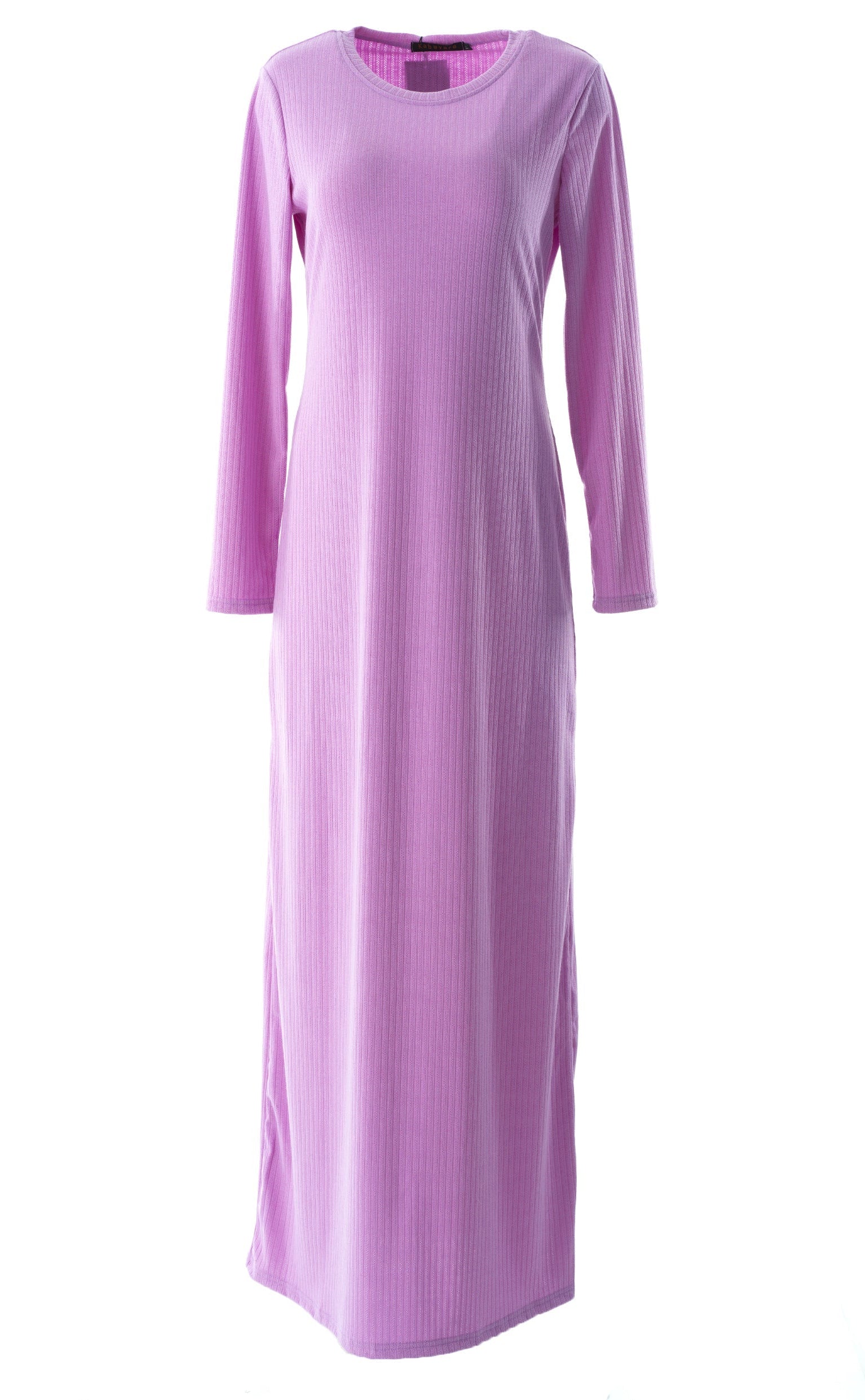 Sadia Ribbed Round Neck maxi dress Kabayare