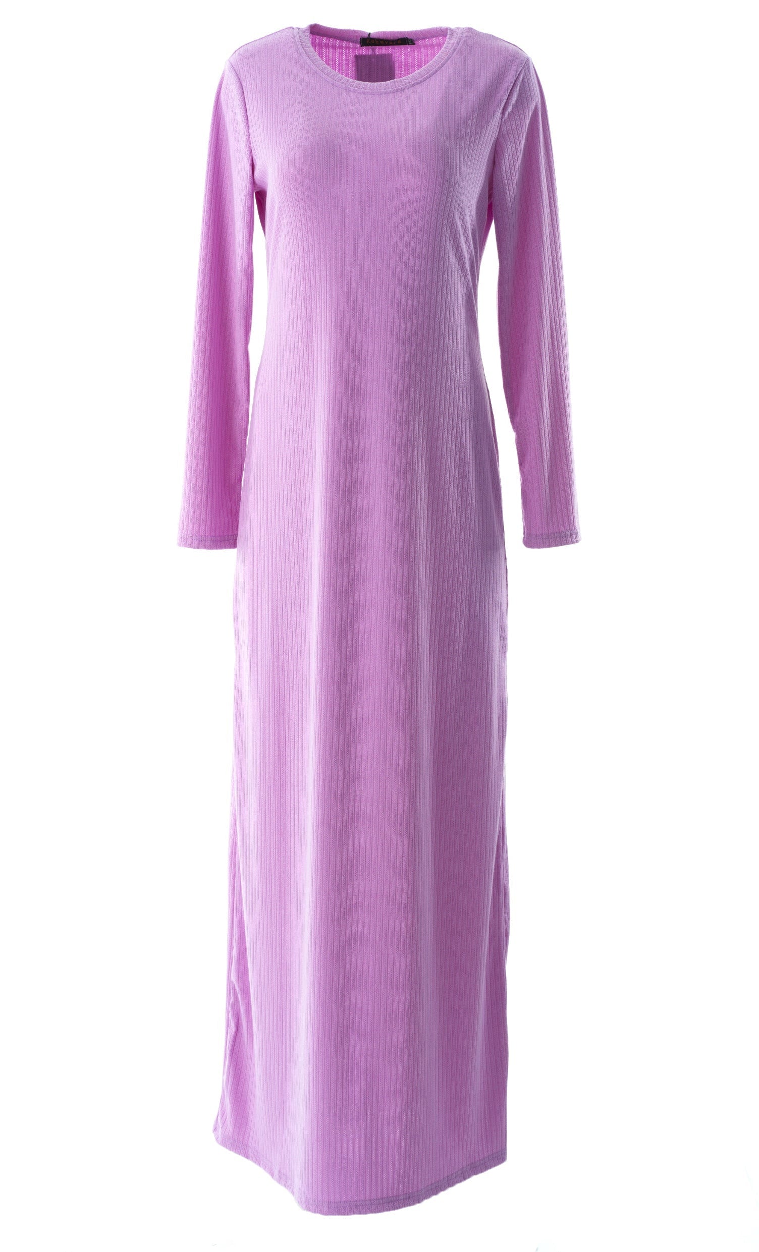 Sadia Ribbed Round Neck maxi dress Kabayare