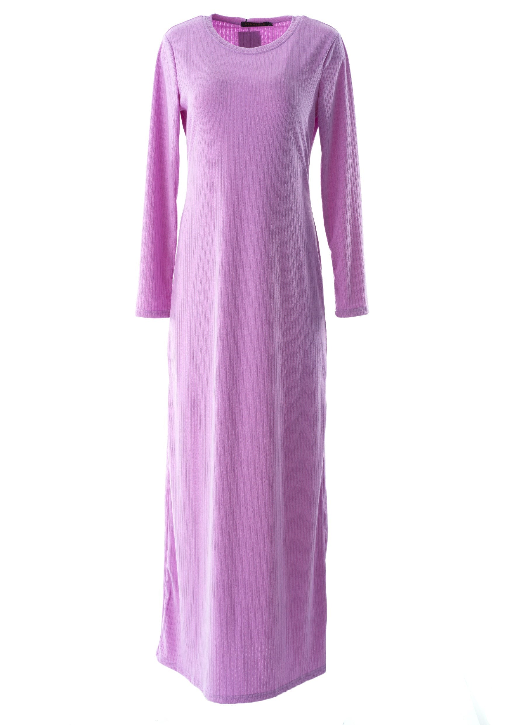 Sadia Ribbed Round Neck maxi dress Kabayare