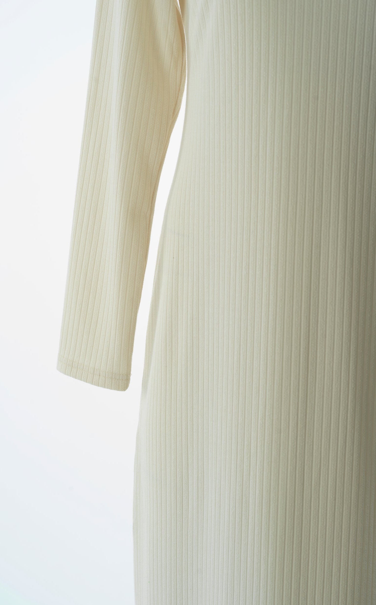 Sadia Ribbed Round Neck maxi dress Kabayare