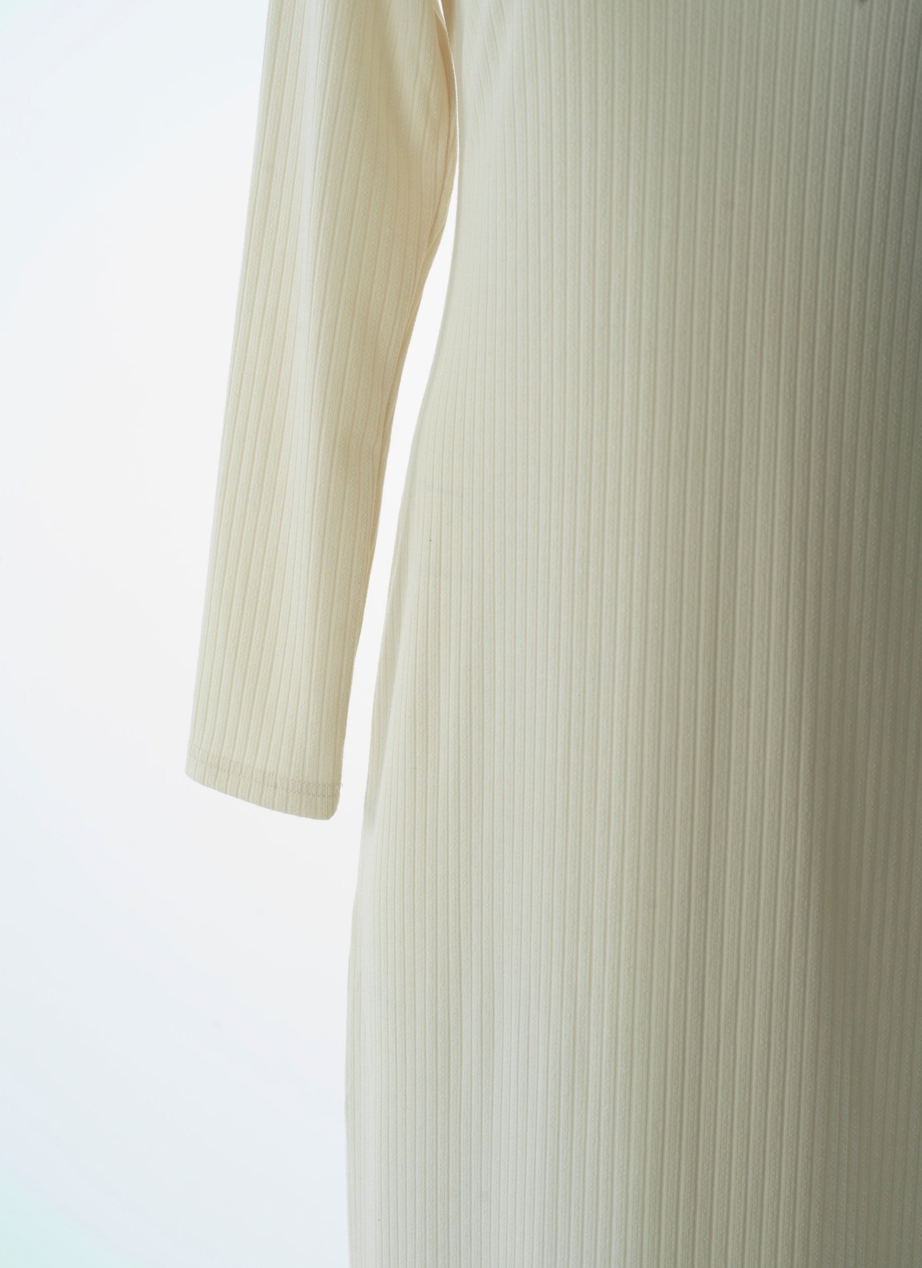 Sadia Ribbed Round Neck maxi dress Kabayare