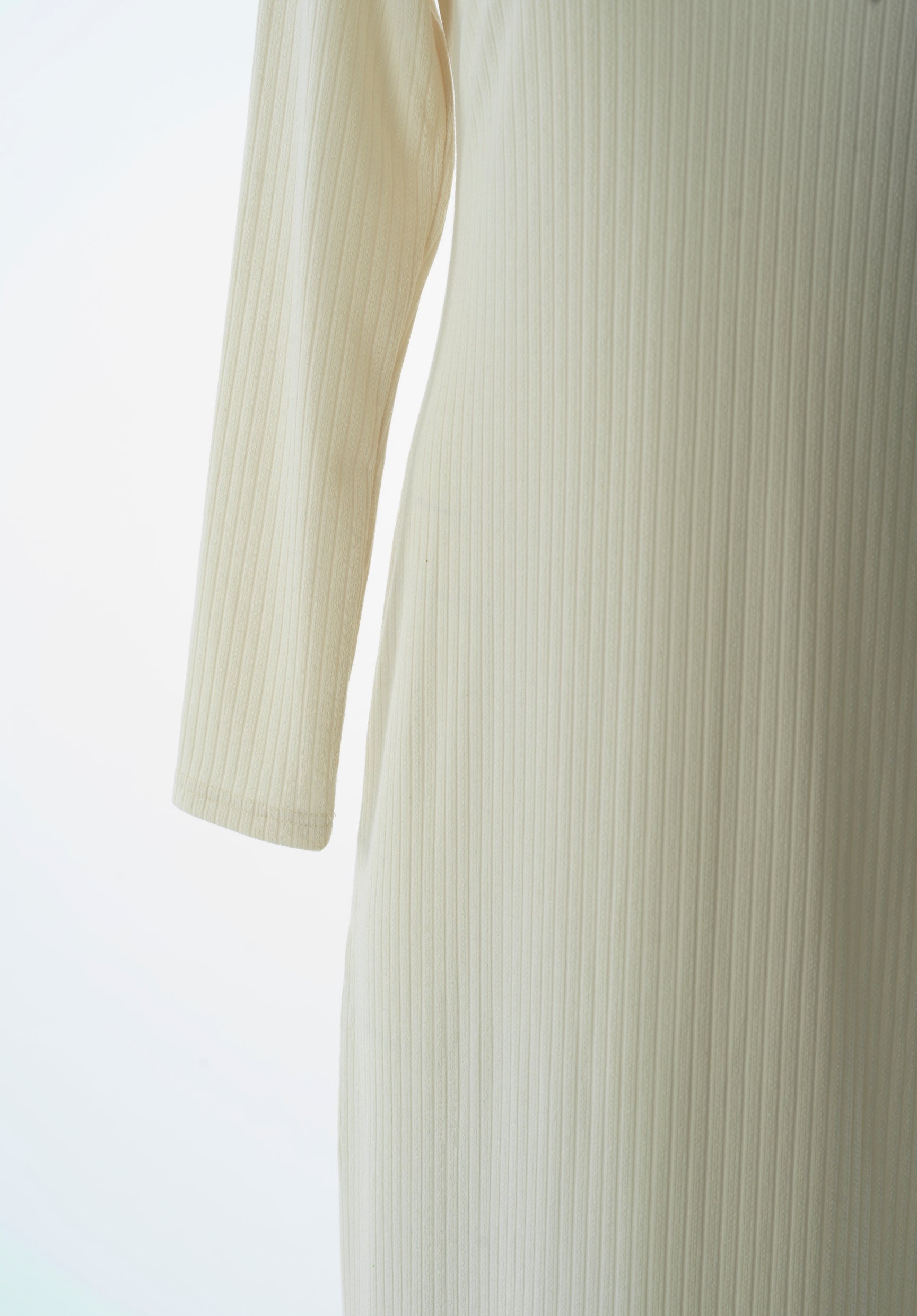 Sadia Ribbed Round Neck maxi dress Kabayare
