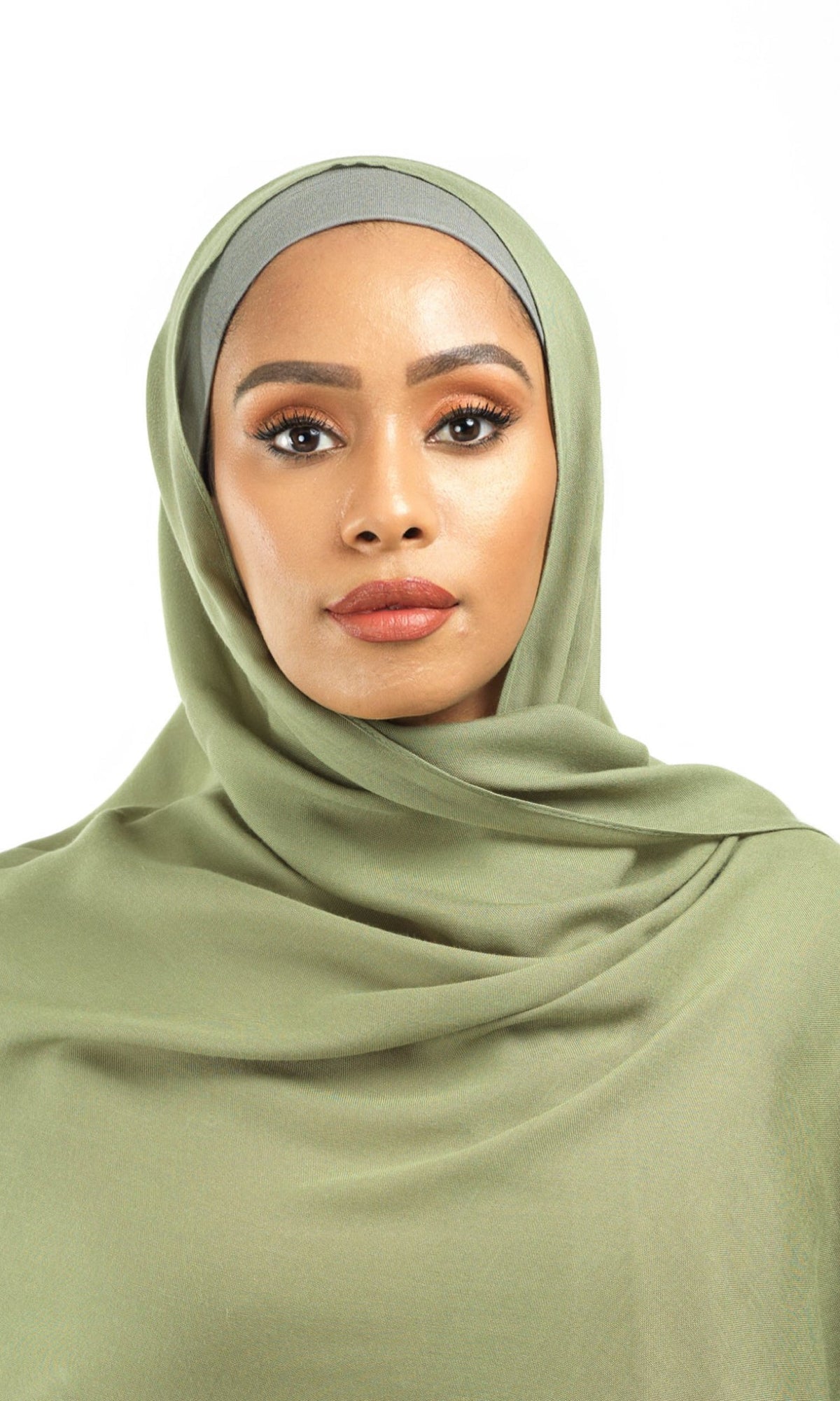 Sage green Modal hijab Kabayare