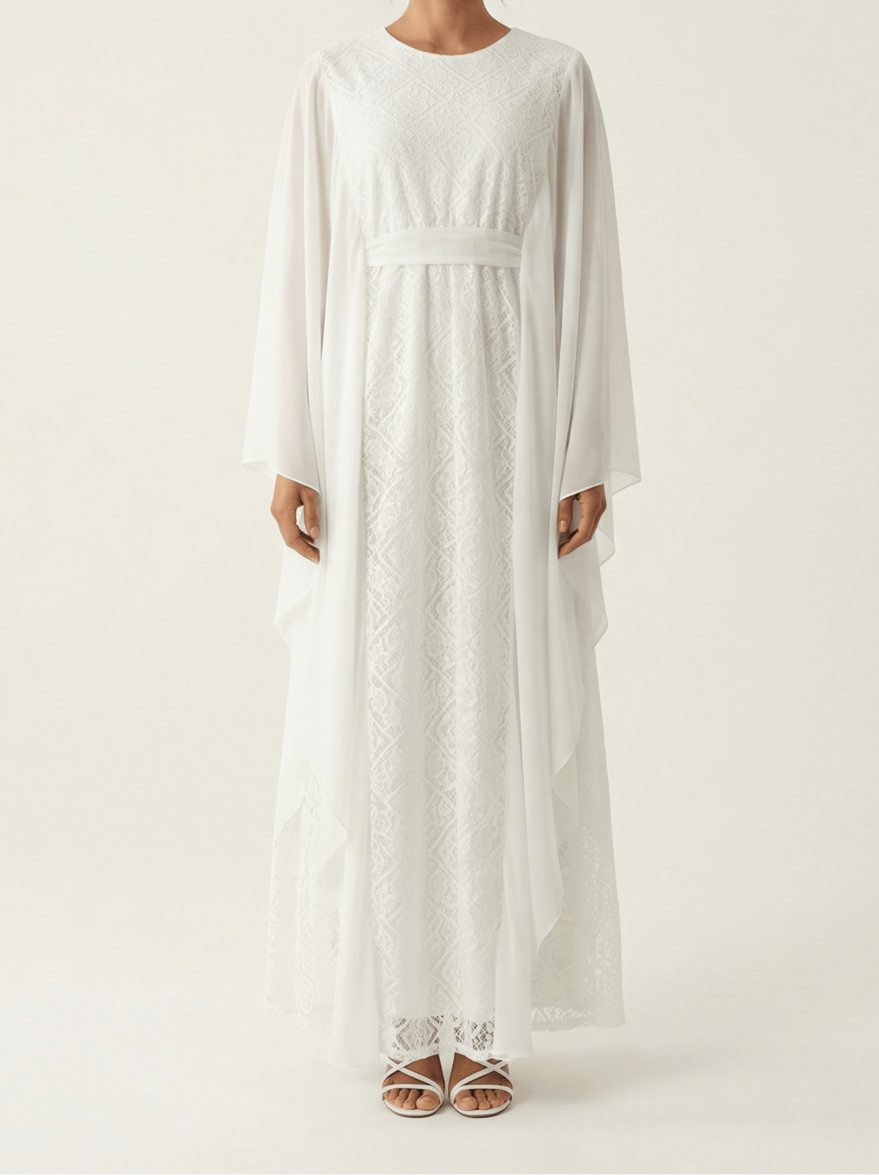 Salina butterfly Chiffon abaya Kabayare