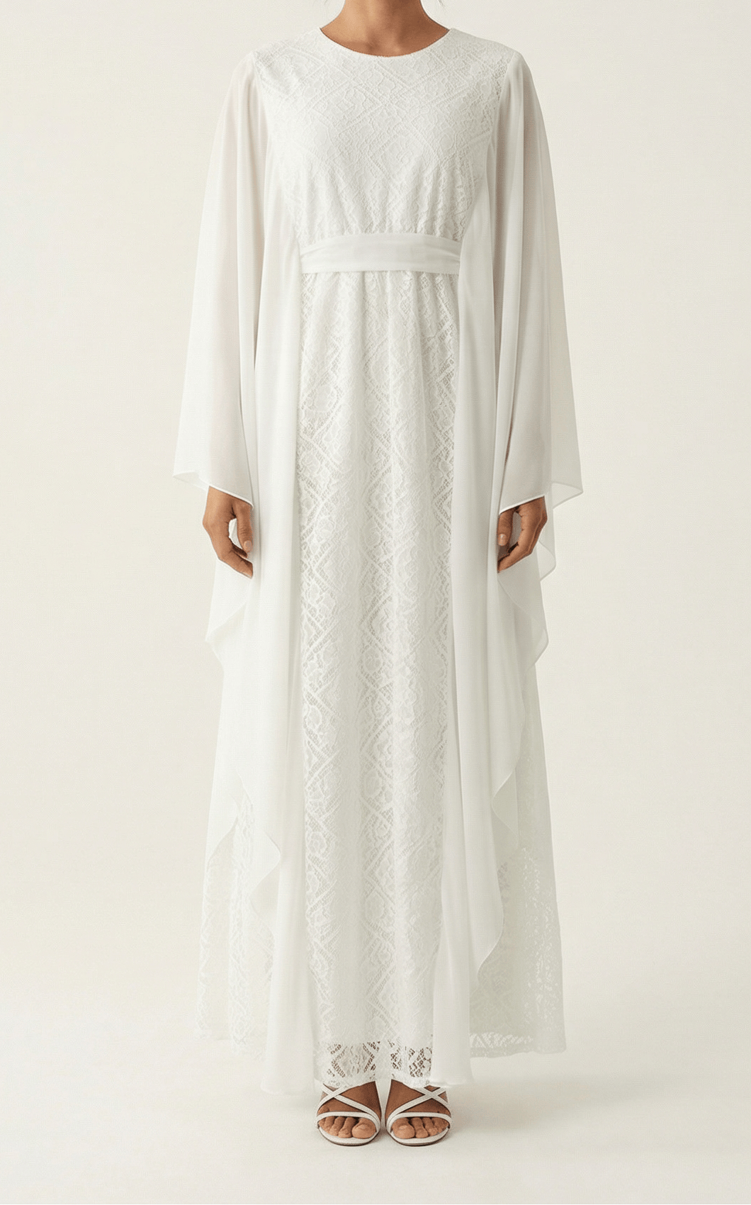 Salina butterfly Chiffon abaya Kabayare