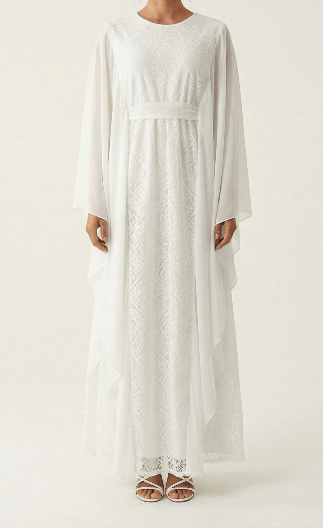 Salina butterfly Chiffon abaya Kabayare
