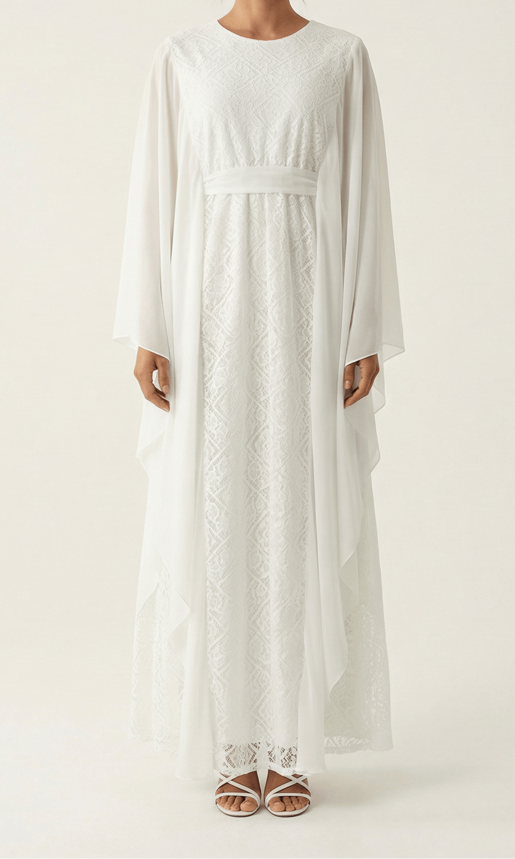 Salina butterfly Chiffon abaya Kabayare