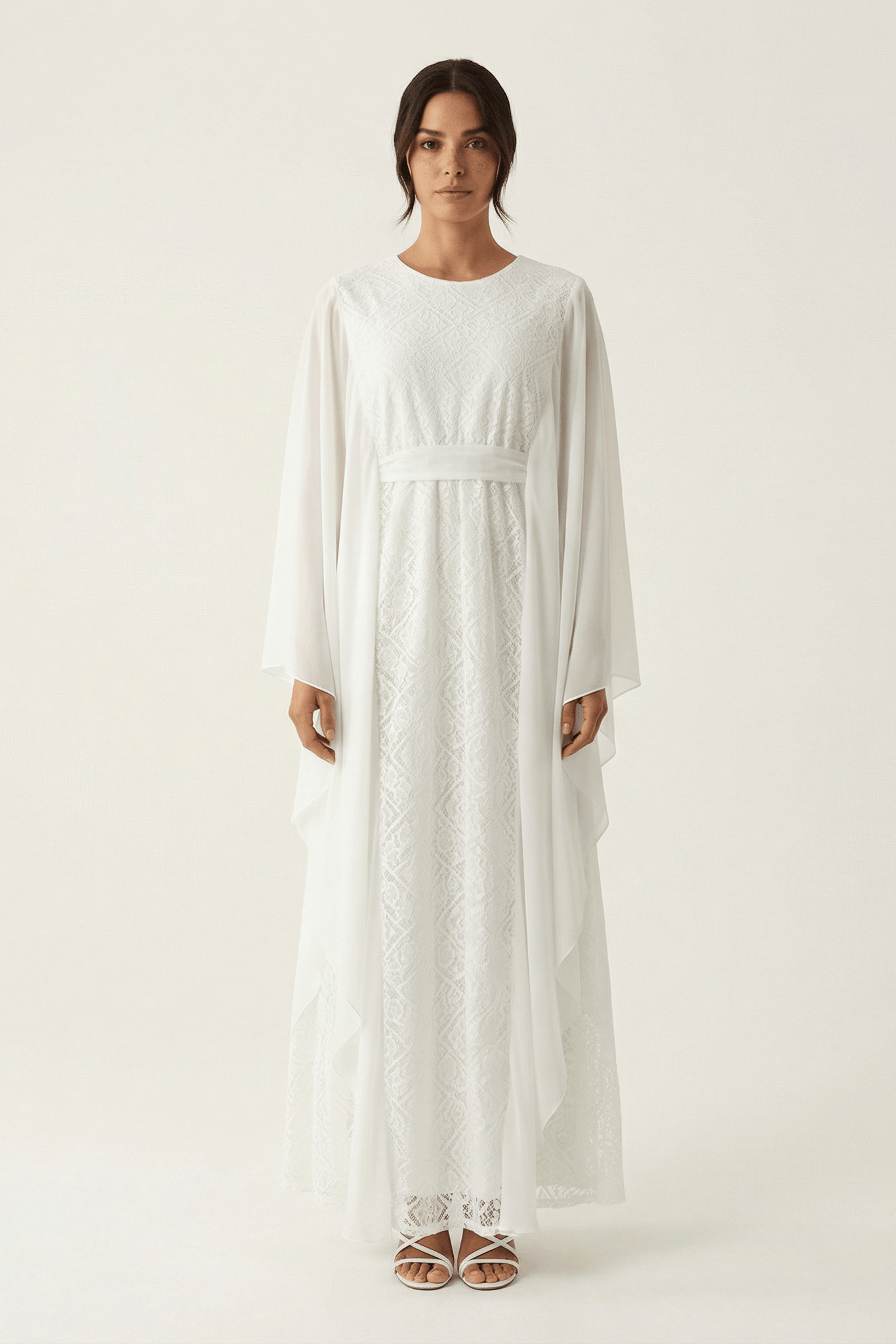 Salina butterfly Chiffon abaya Kabayare