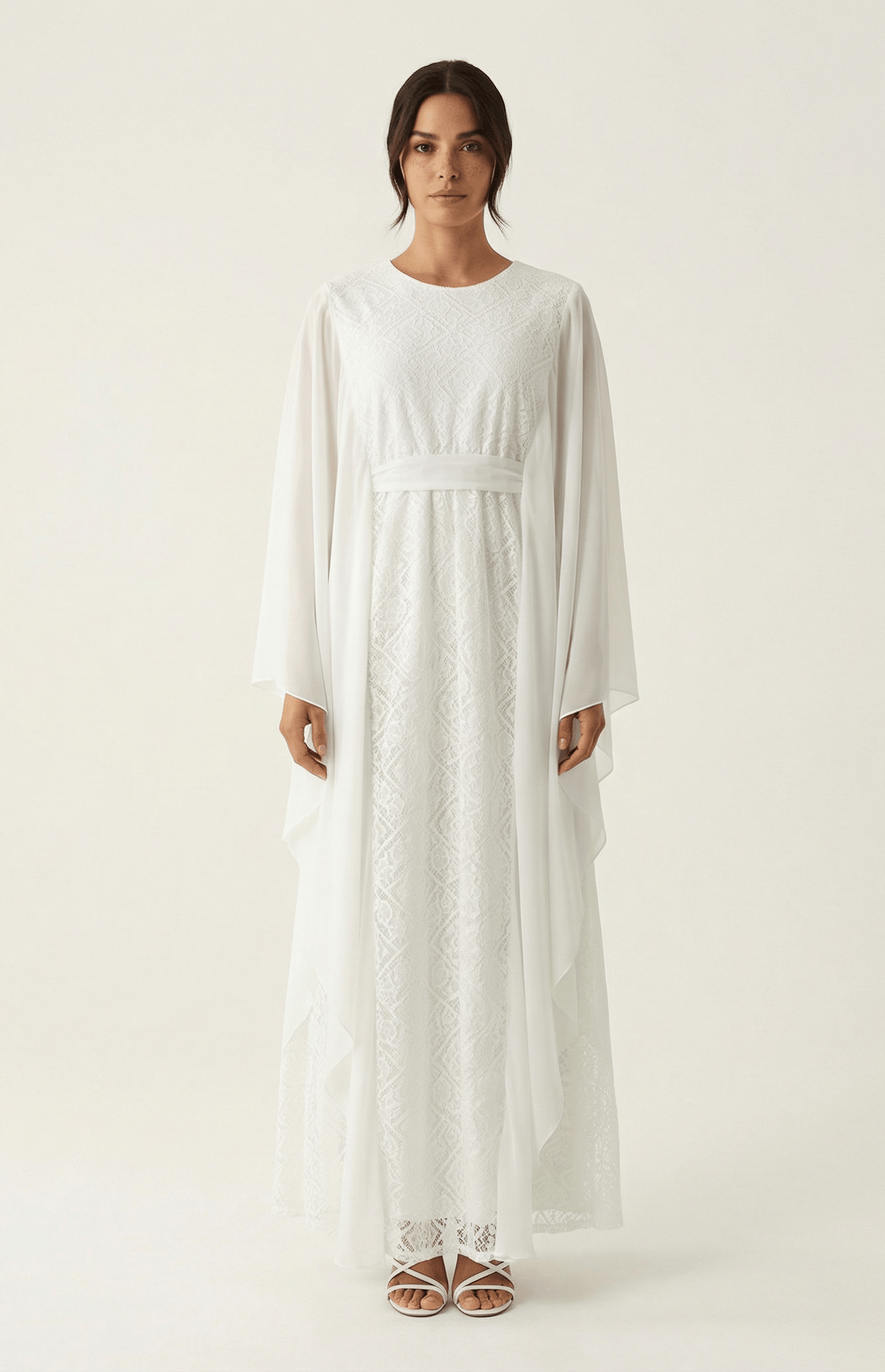 Salina butterfly Chiffon abaya Kabayare