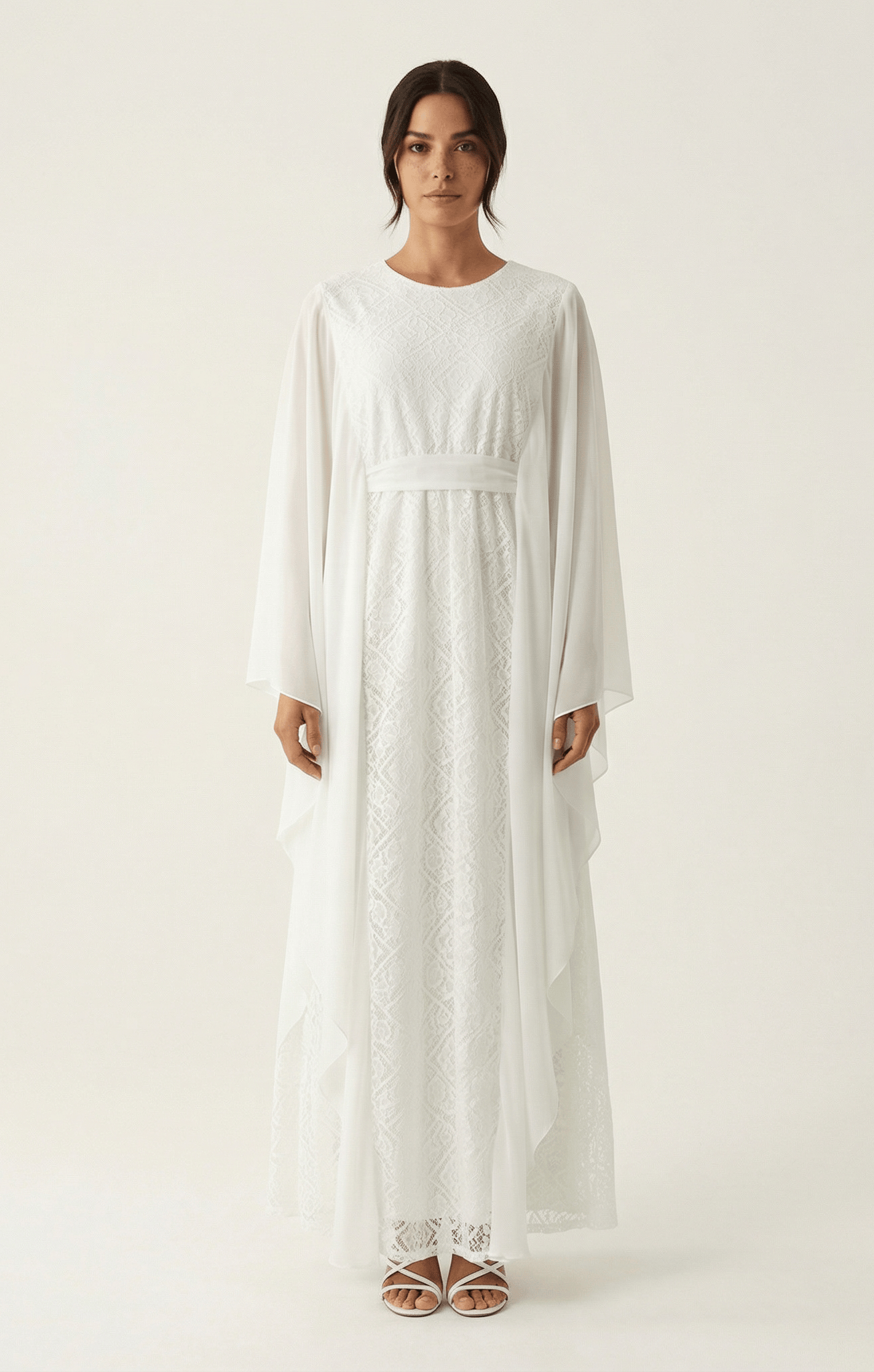 Salina butterfly Chiffon abaya Kabayare