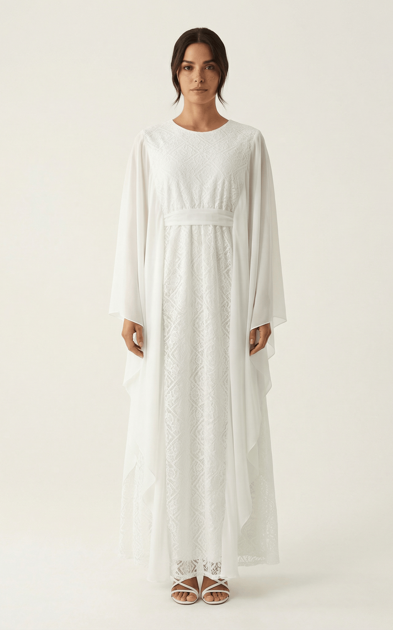 Salina butterfly Chiffon abaya Kabayare