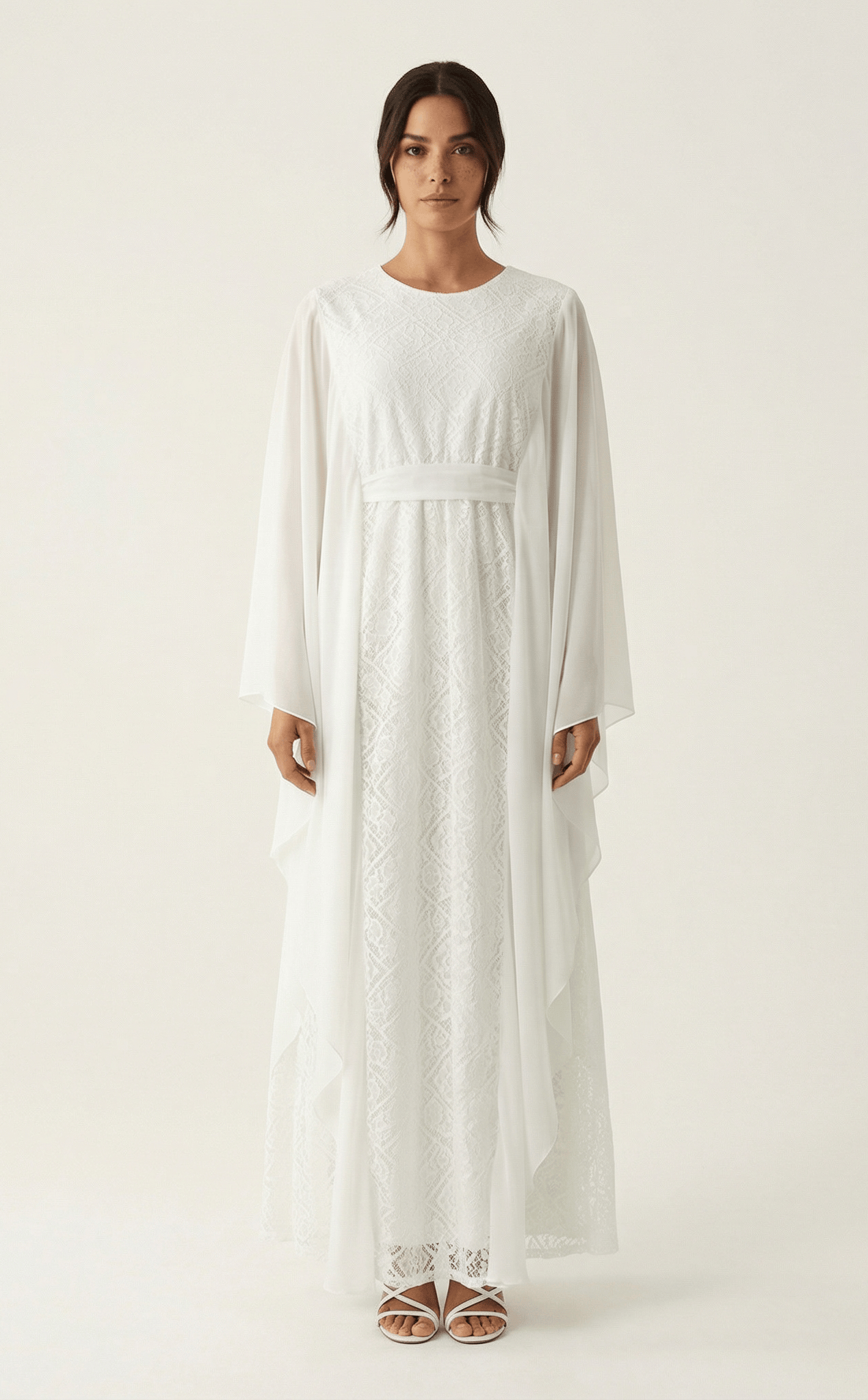 Salina butterfly Chiffon abaya Kabayare