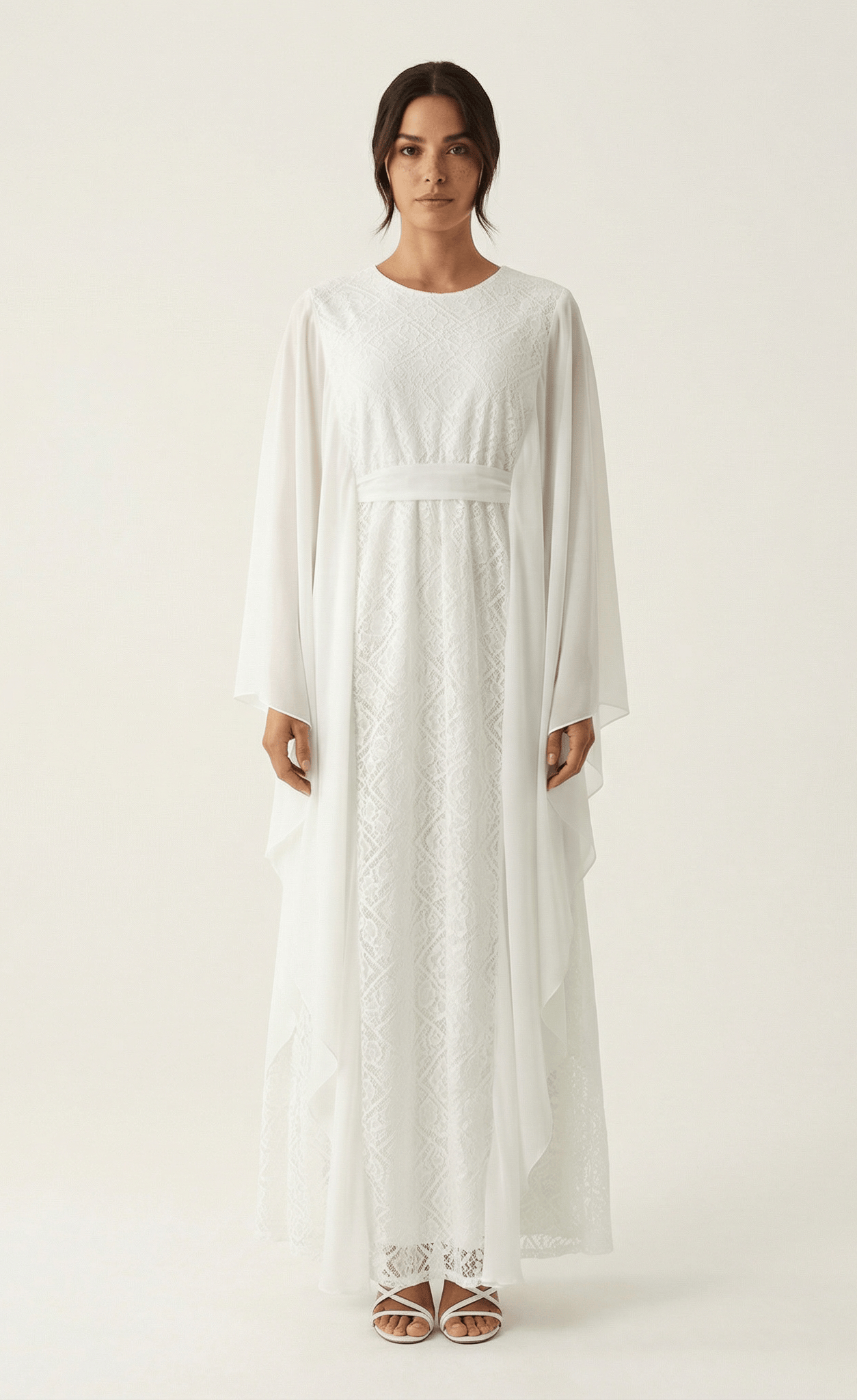 Salina butterfly Chiffon abaya Kabayare