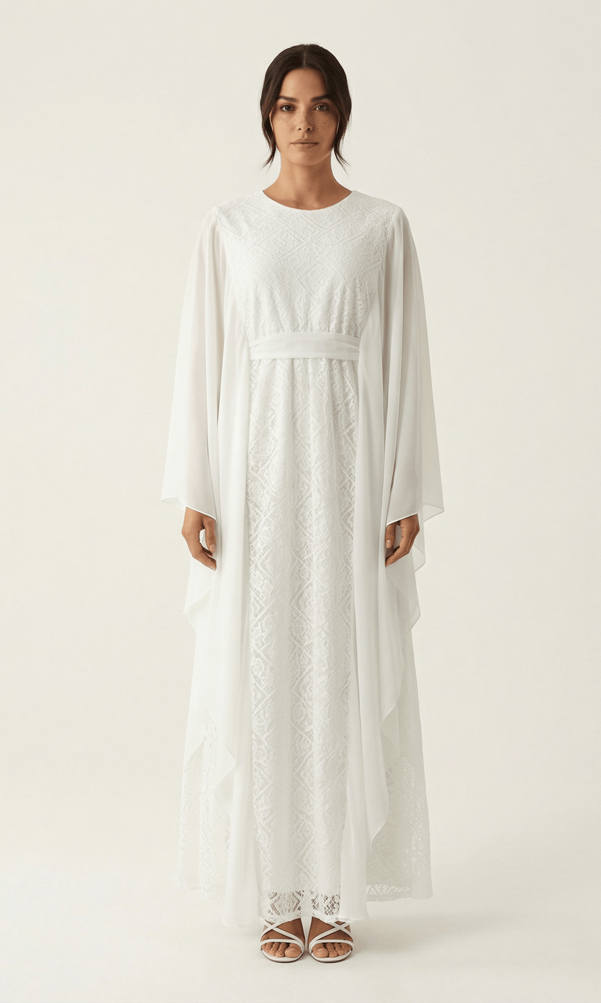 Salina butterfly Chiffon abaya Kabayare