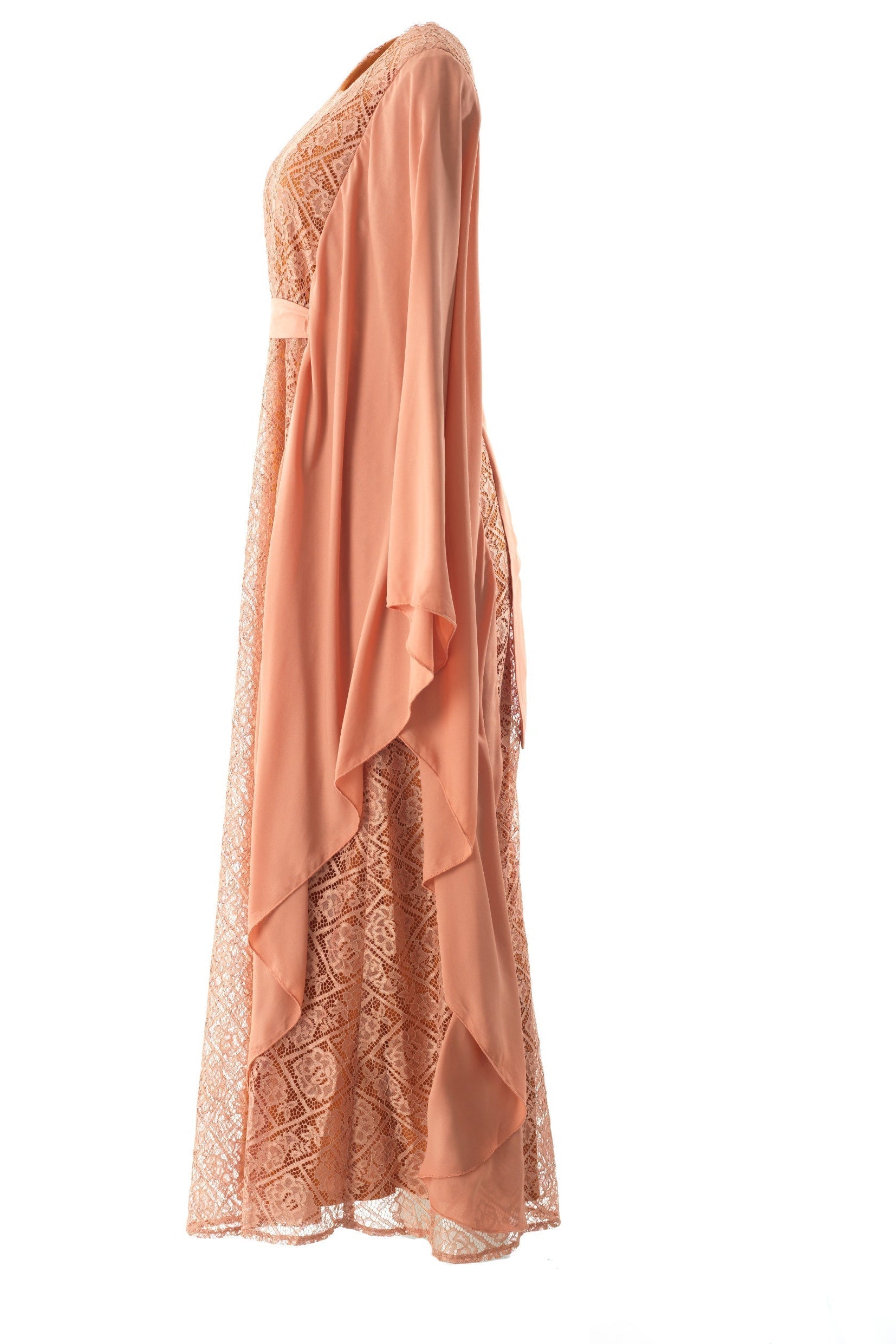 Salina butterfly Chiffon abaya Kabayare