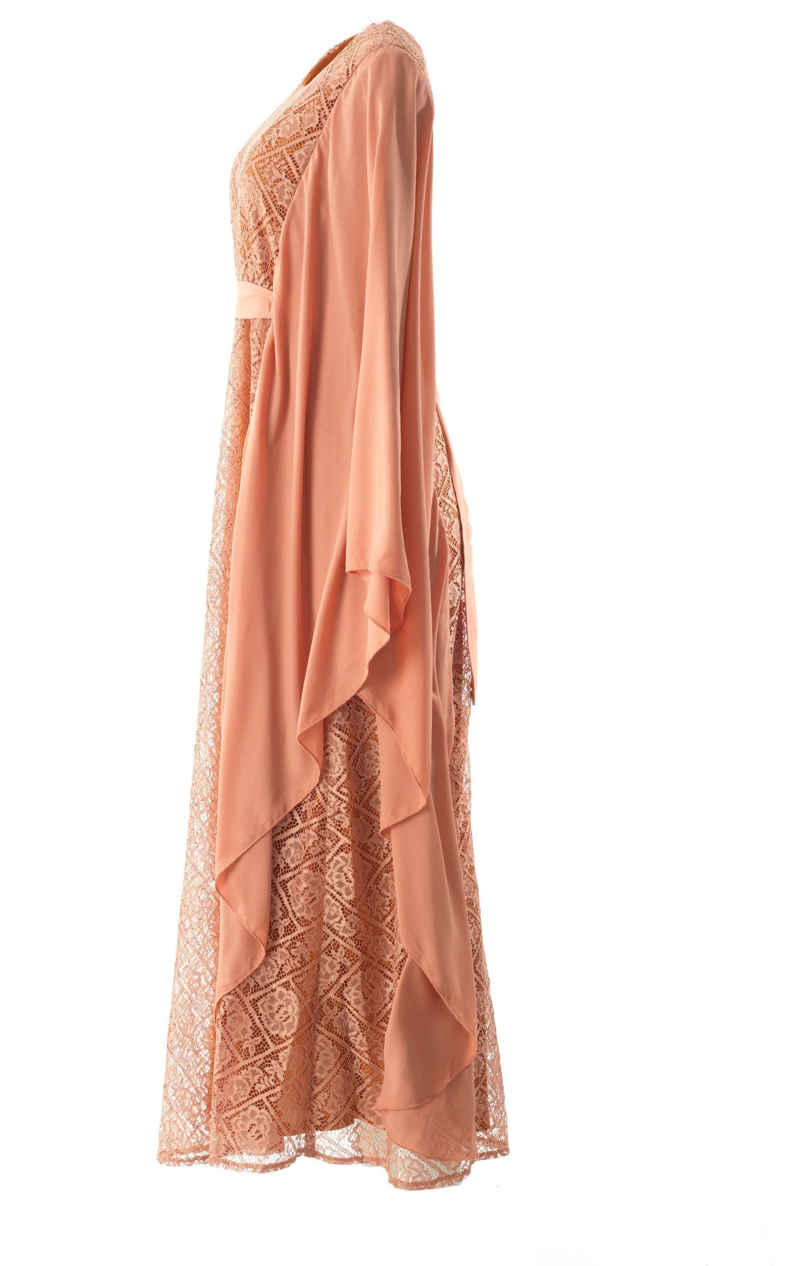 Salina butterfly Chiffon abaya Kabayare