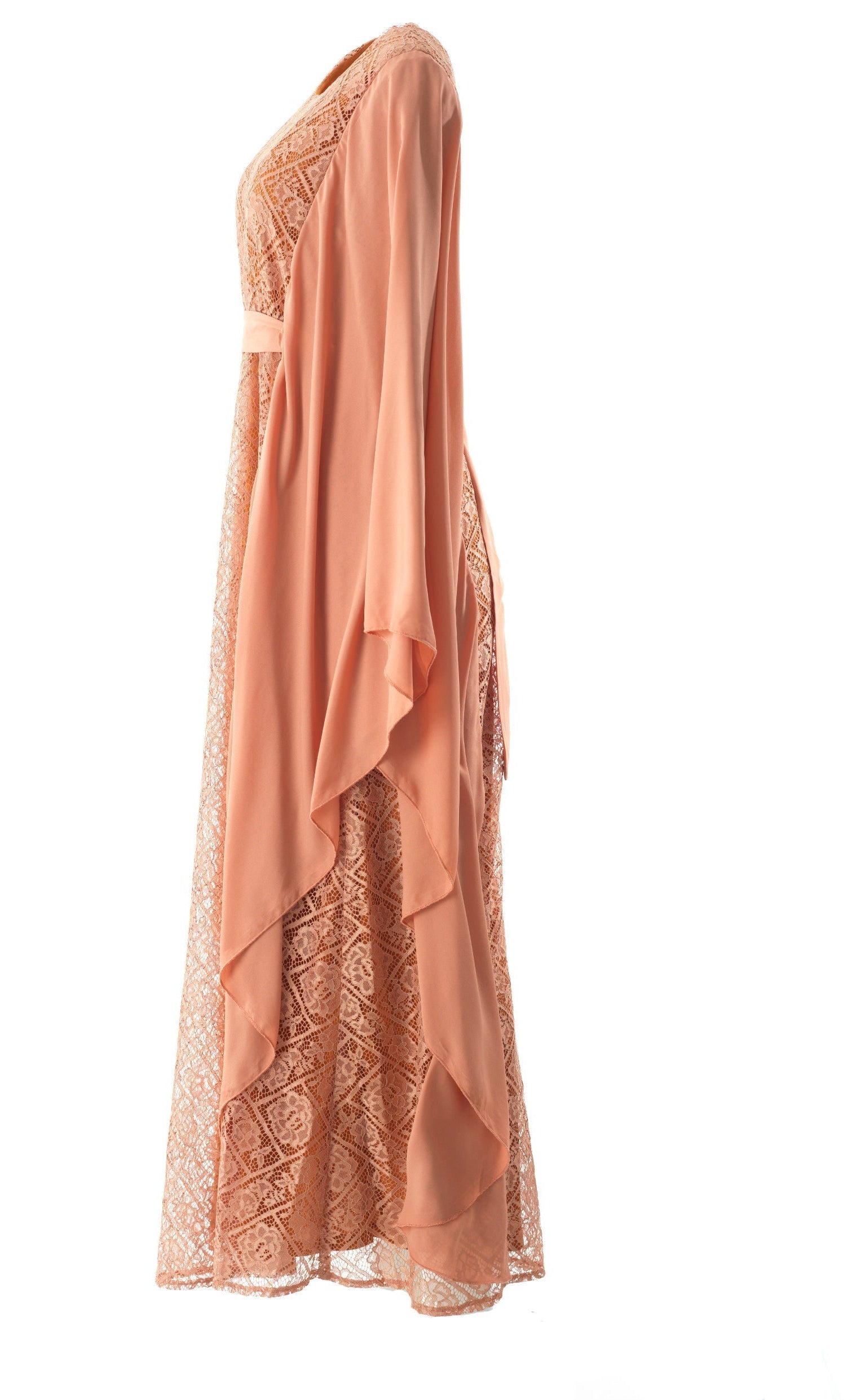 Salina butterfly Chiffon abaya Kabayare