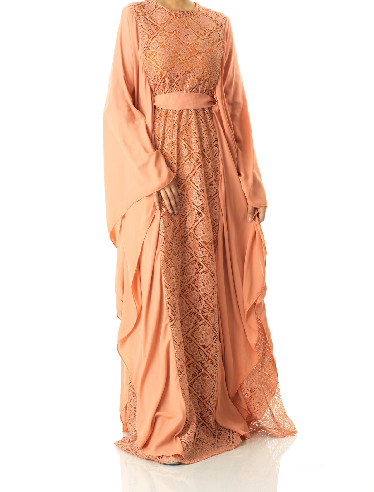 Salina butterfly Chiffon abaya Kabayare
