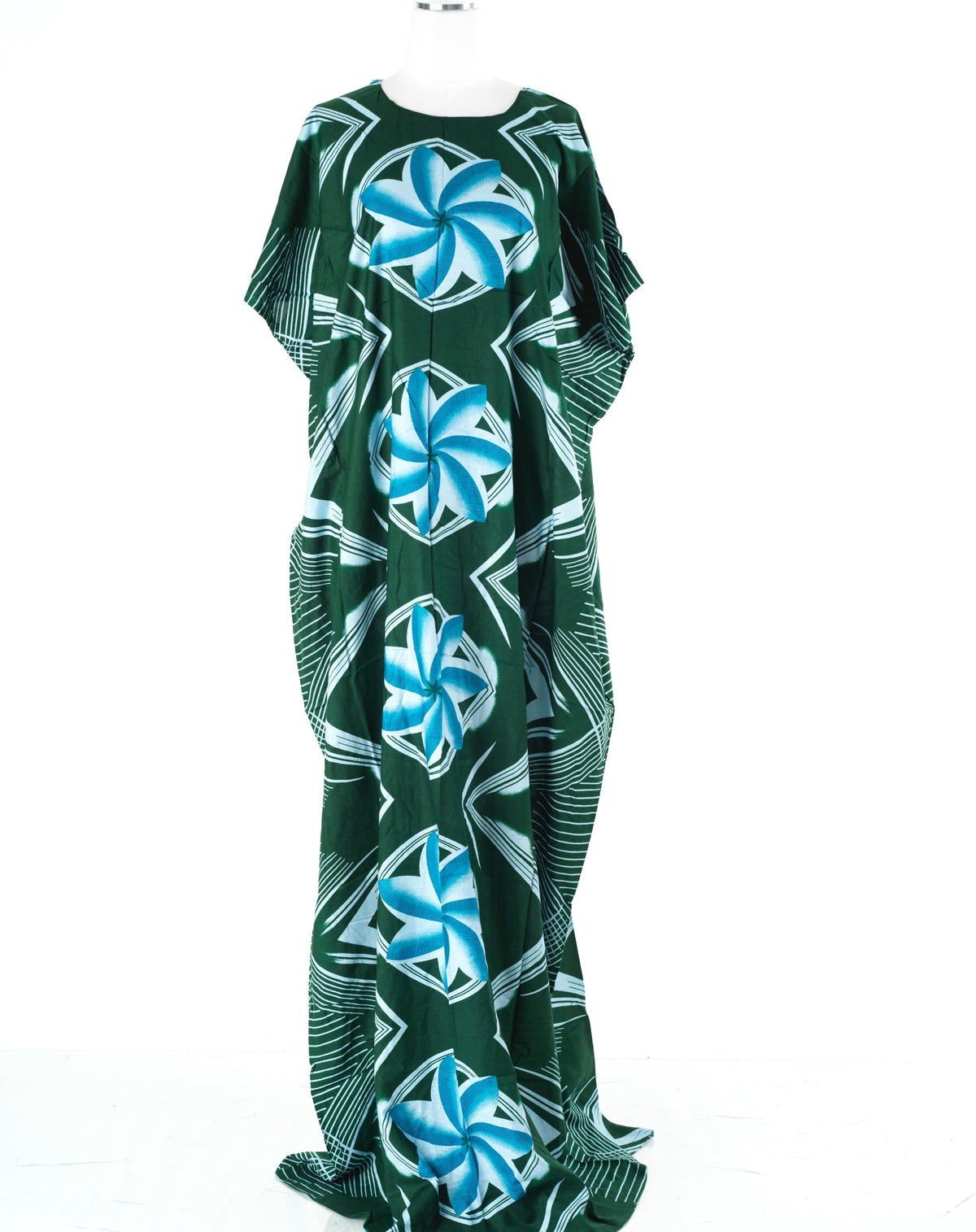 Sapphire Rosette Bati Dress