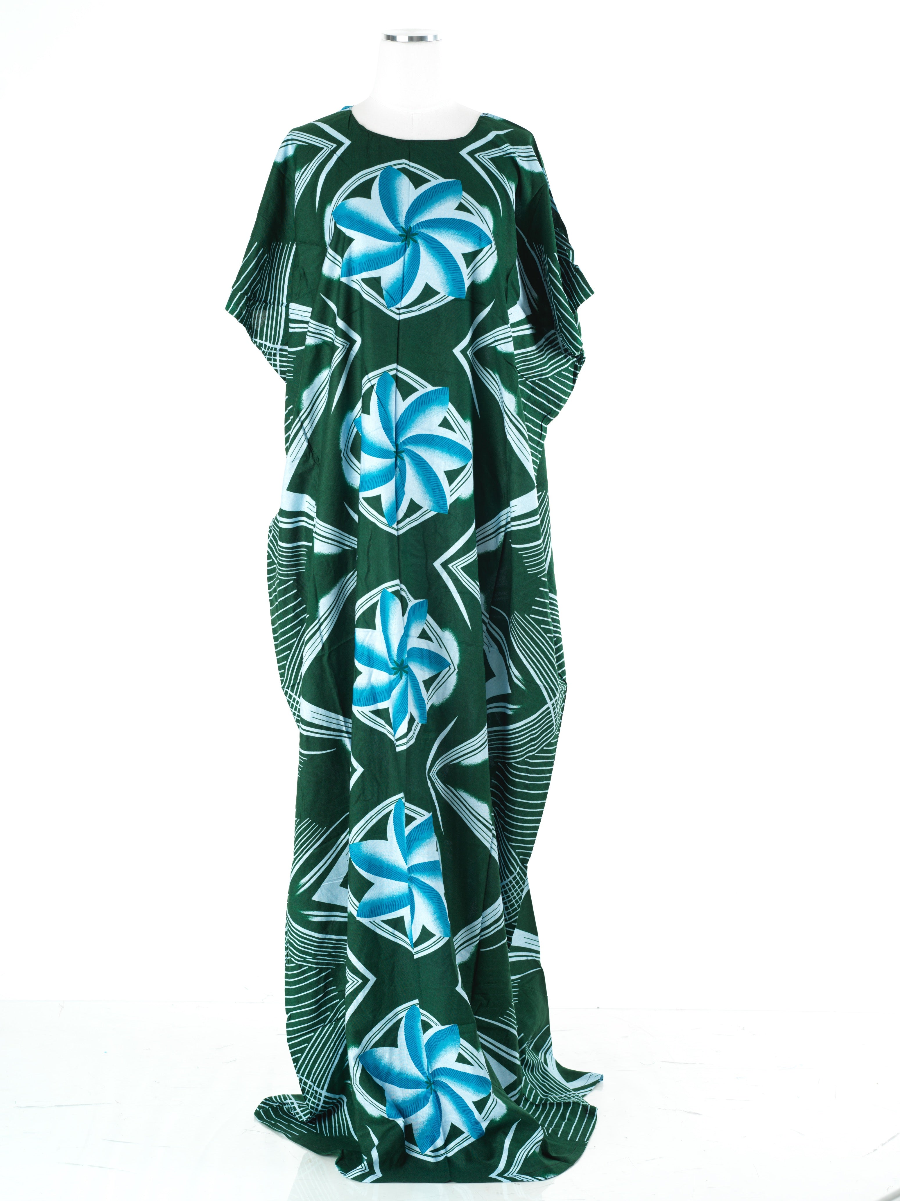 Sapphire Rosette Bati Dress