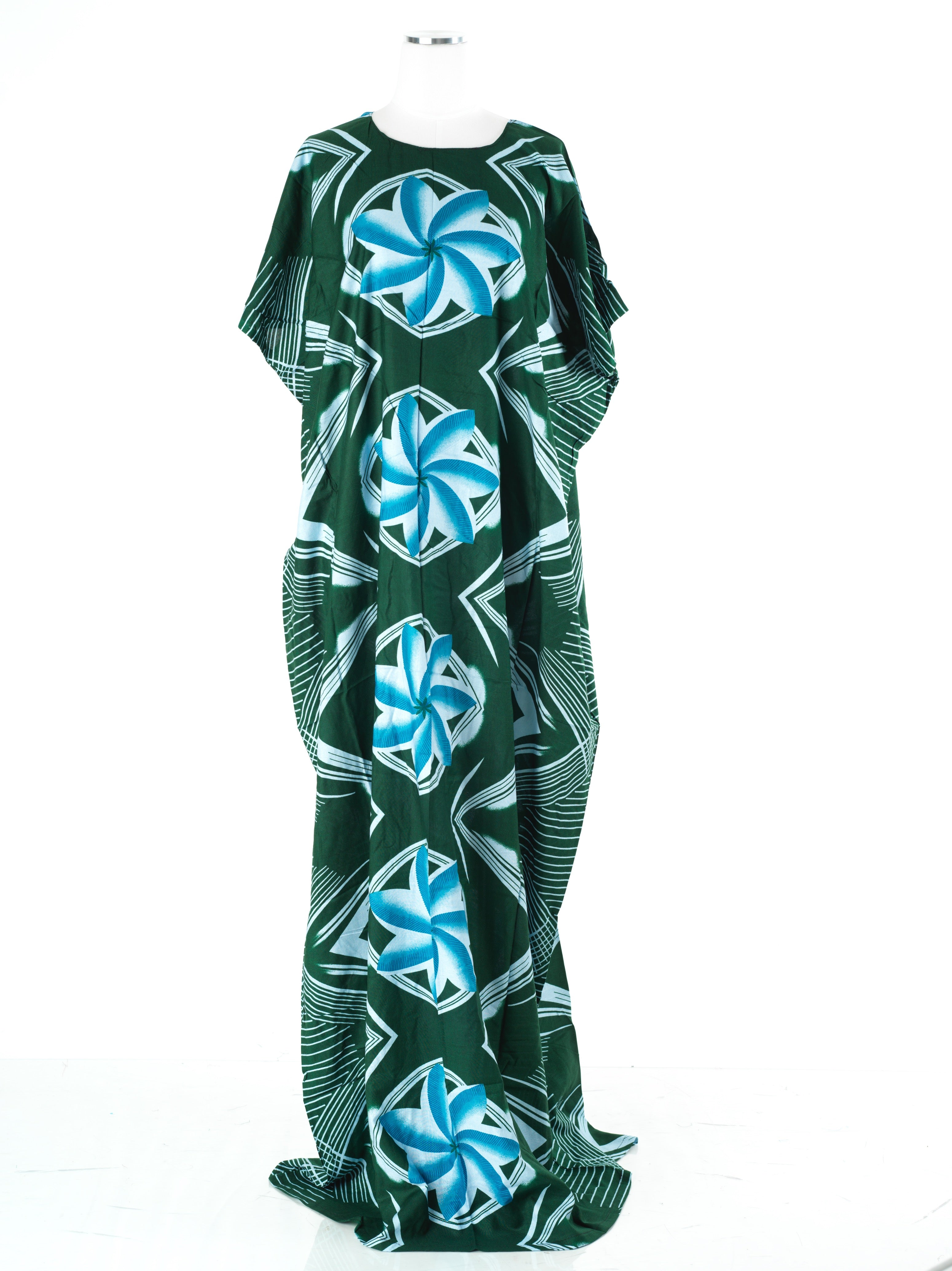Sapphire Rosette Bati Dress
