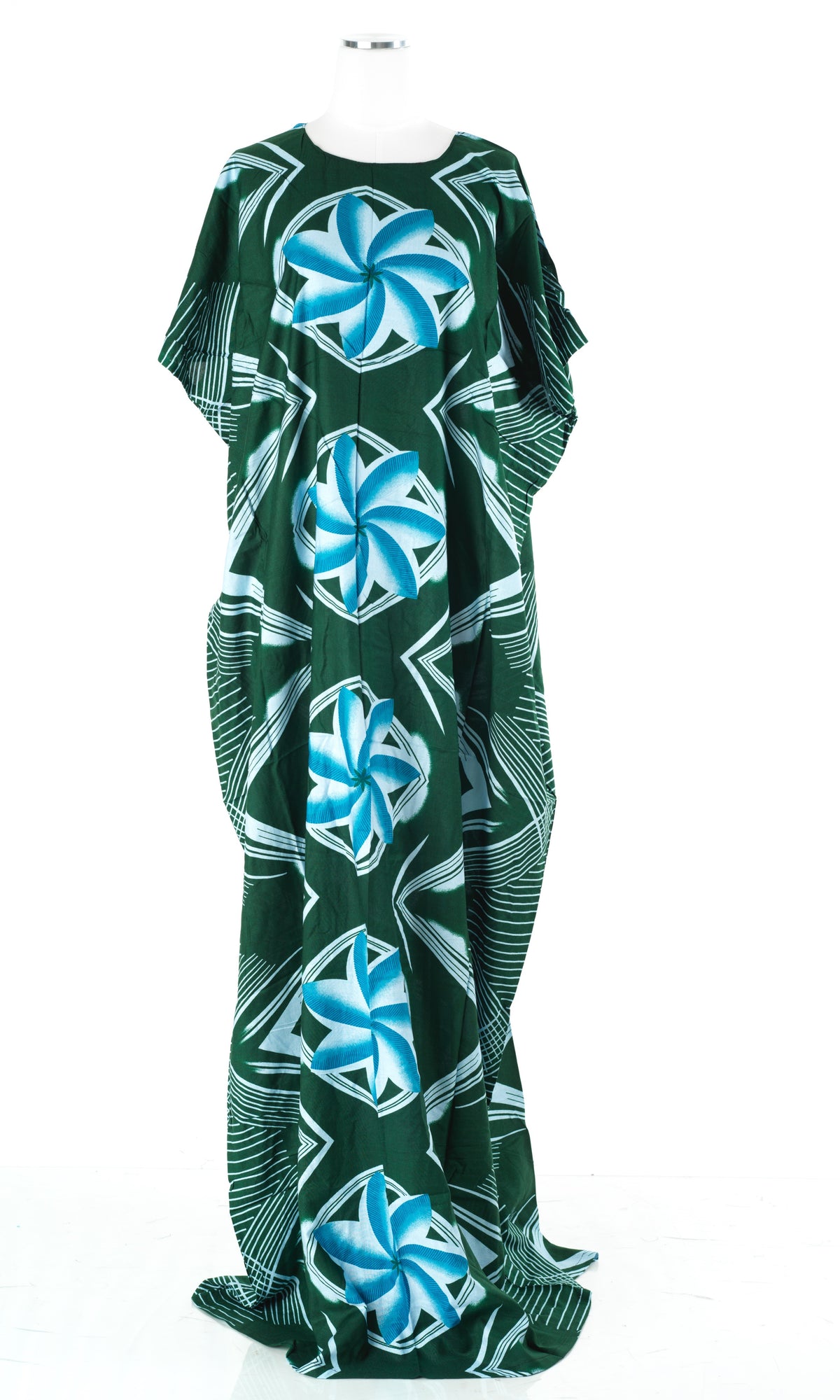 Sapphire Rosette Bati Dress