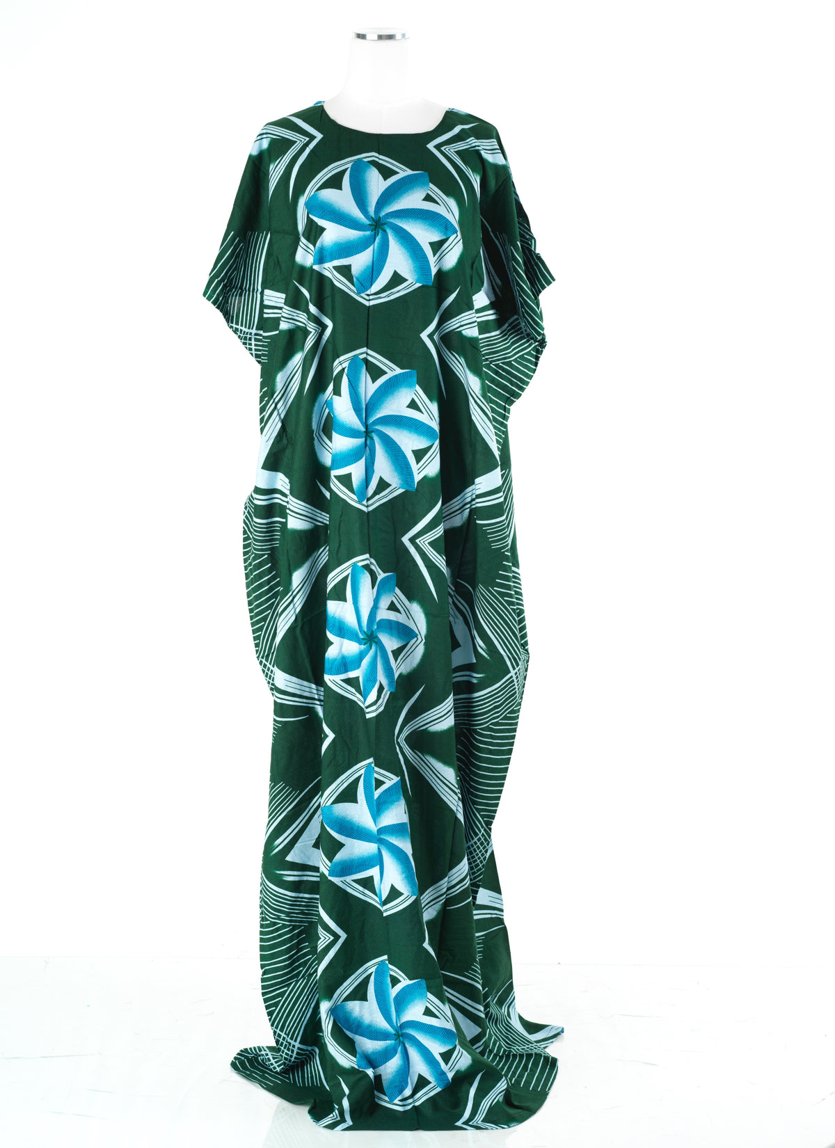 Sapphire Rosette Bati Dress