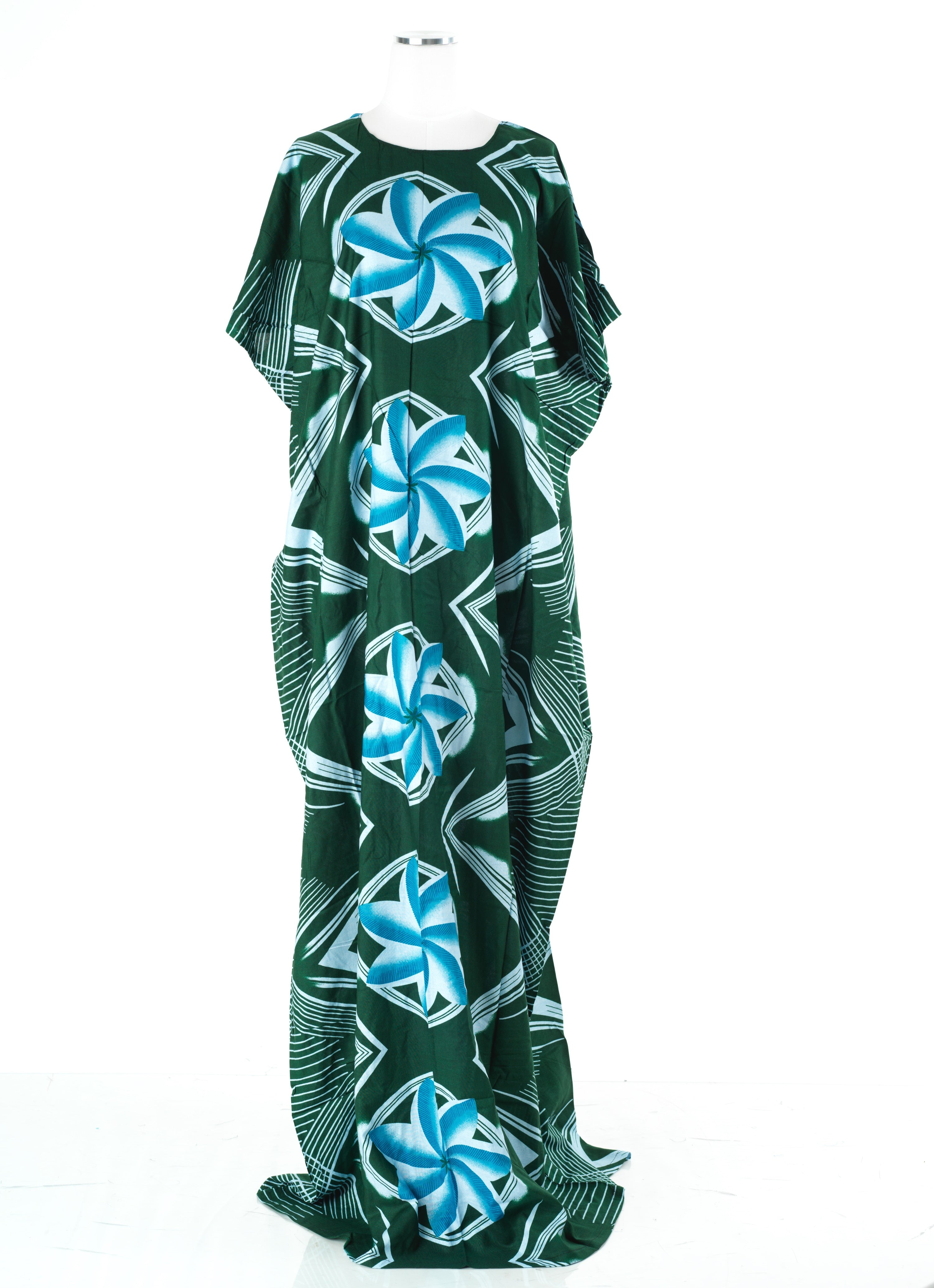 Sapphire Rosette Bati Dress