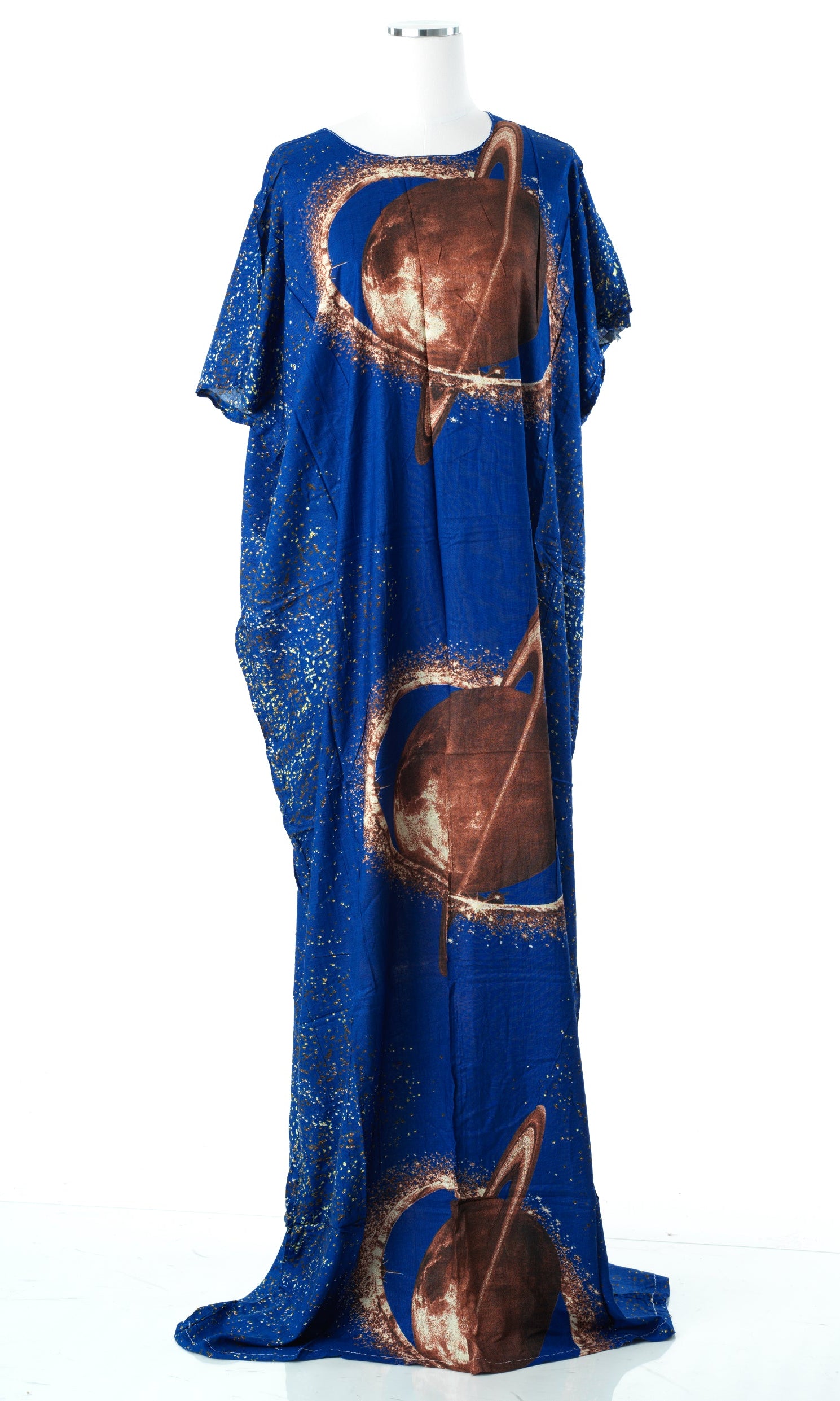 Saturn print bati dress Kabayare