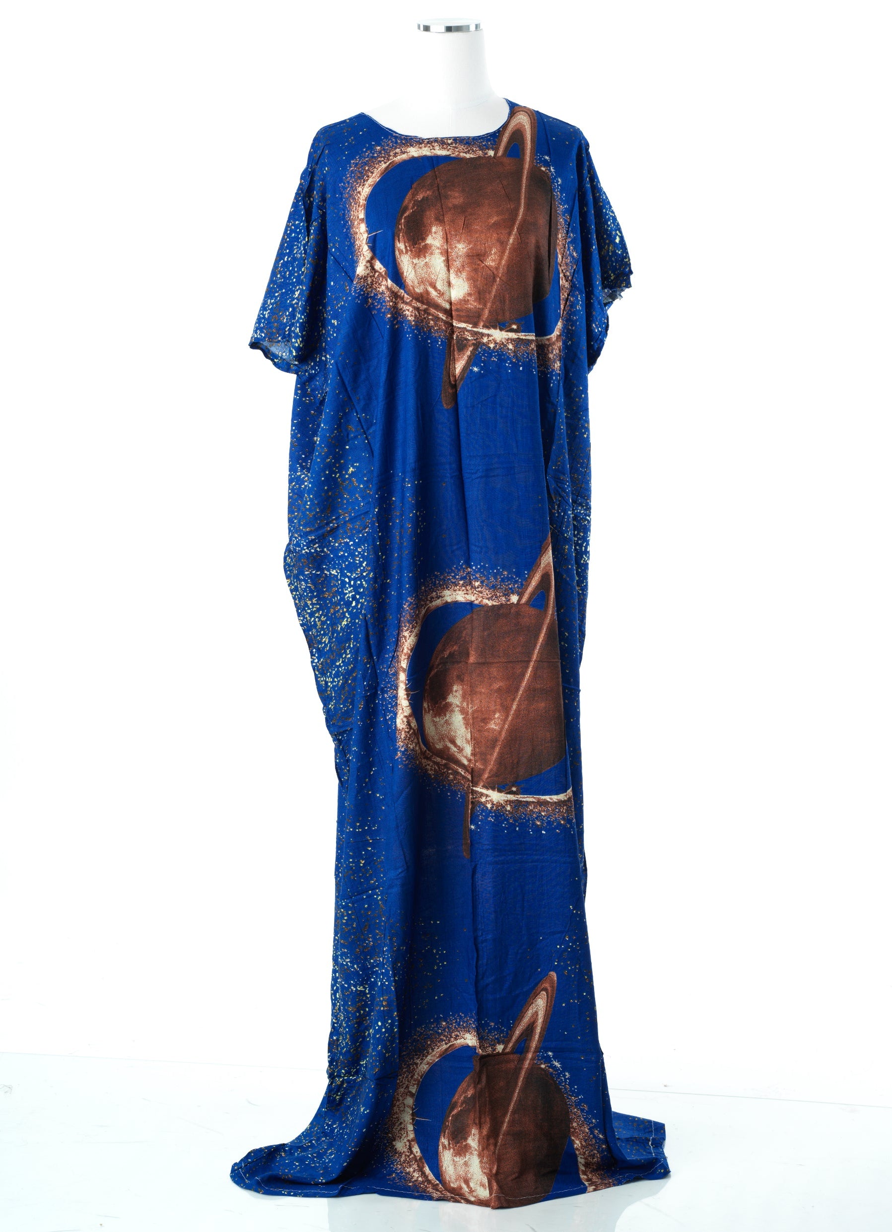 Saturn print bati dress Kabayare