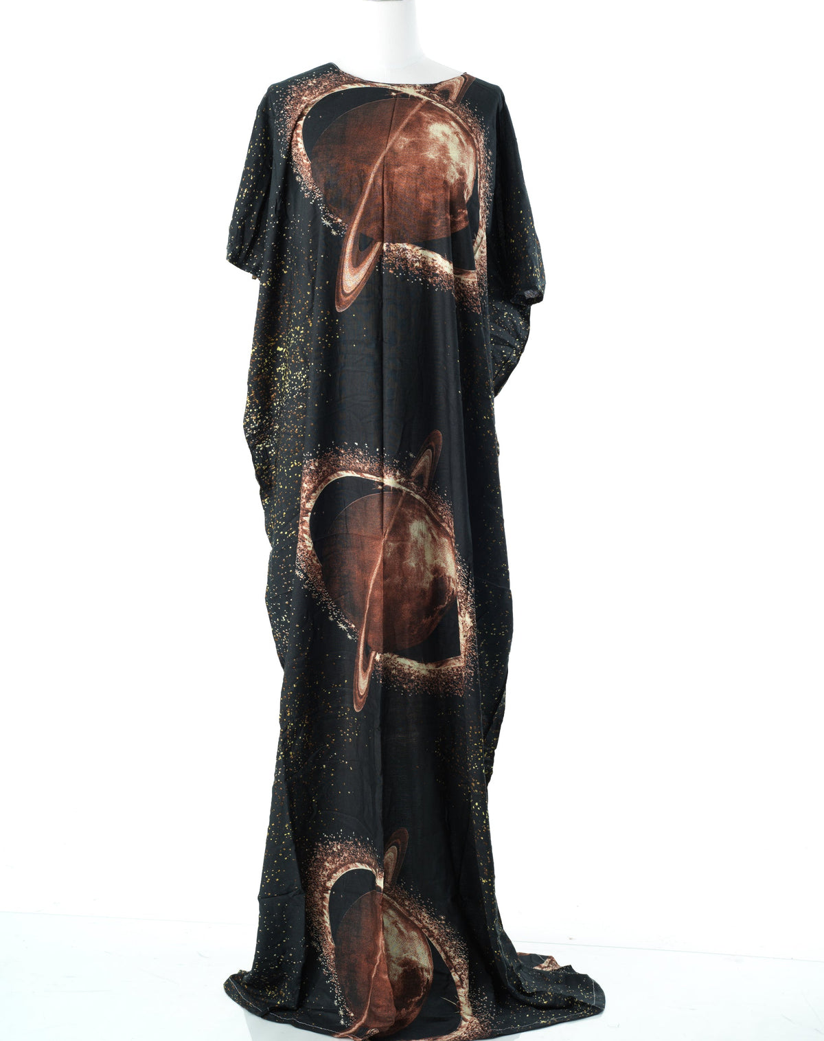 Saturn print bati dress Kabayare