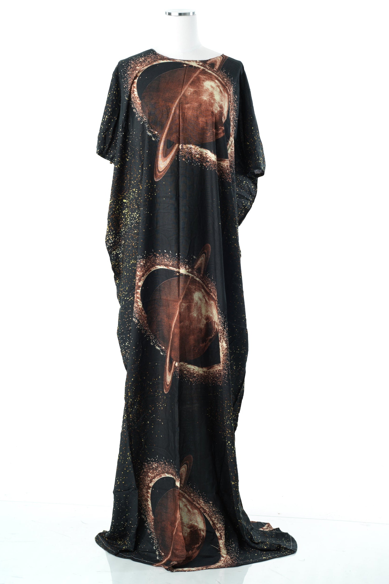 Saturn print bati dress Kabayare