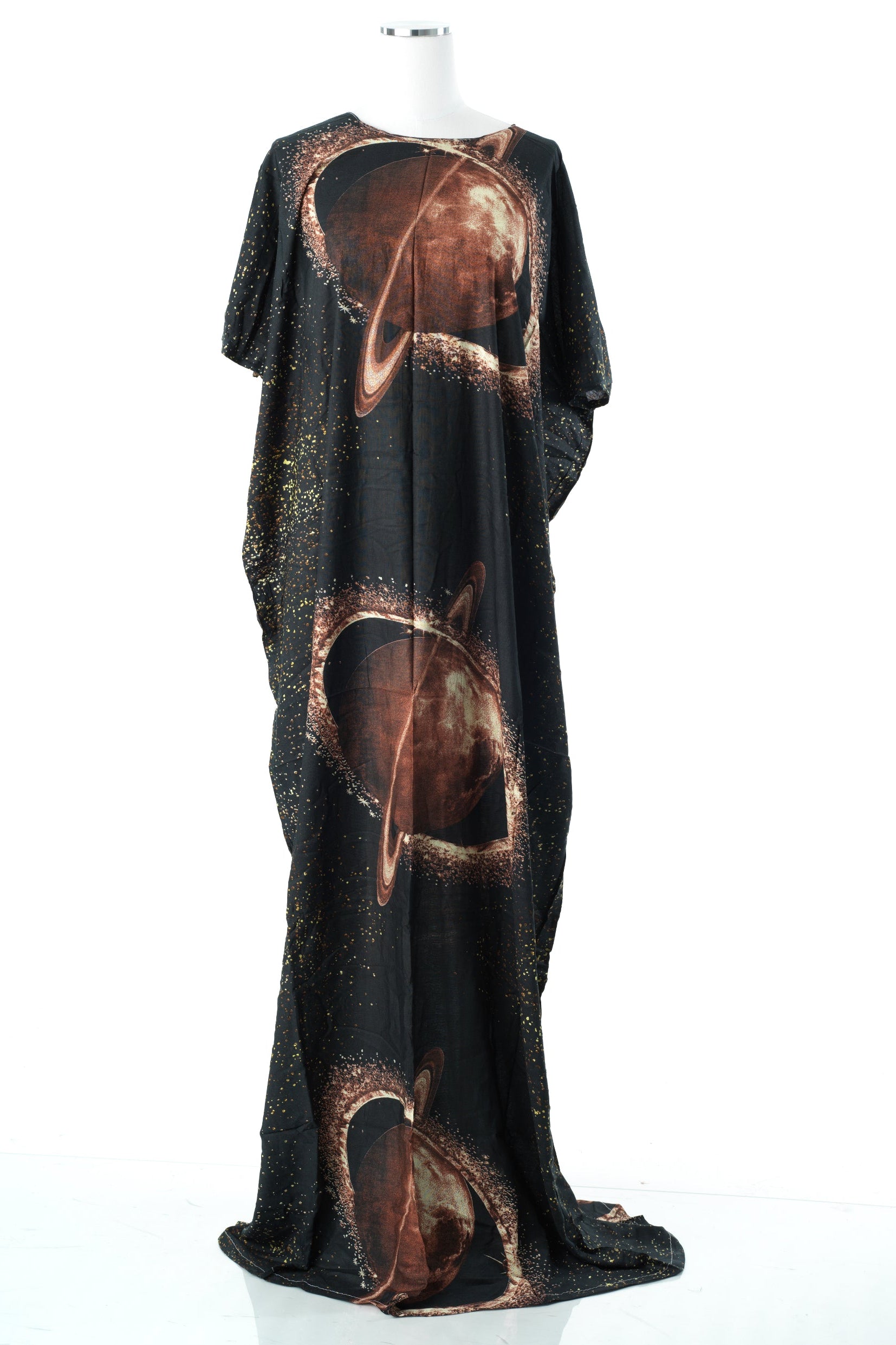 Saturn print bati dress Kabayare