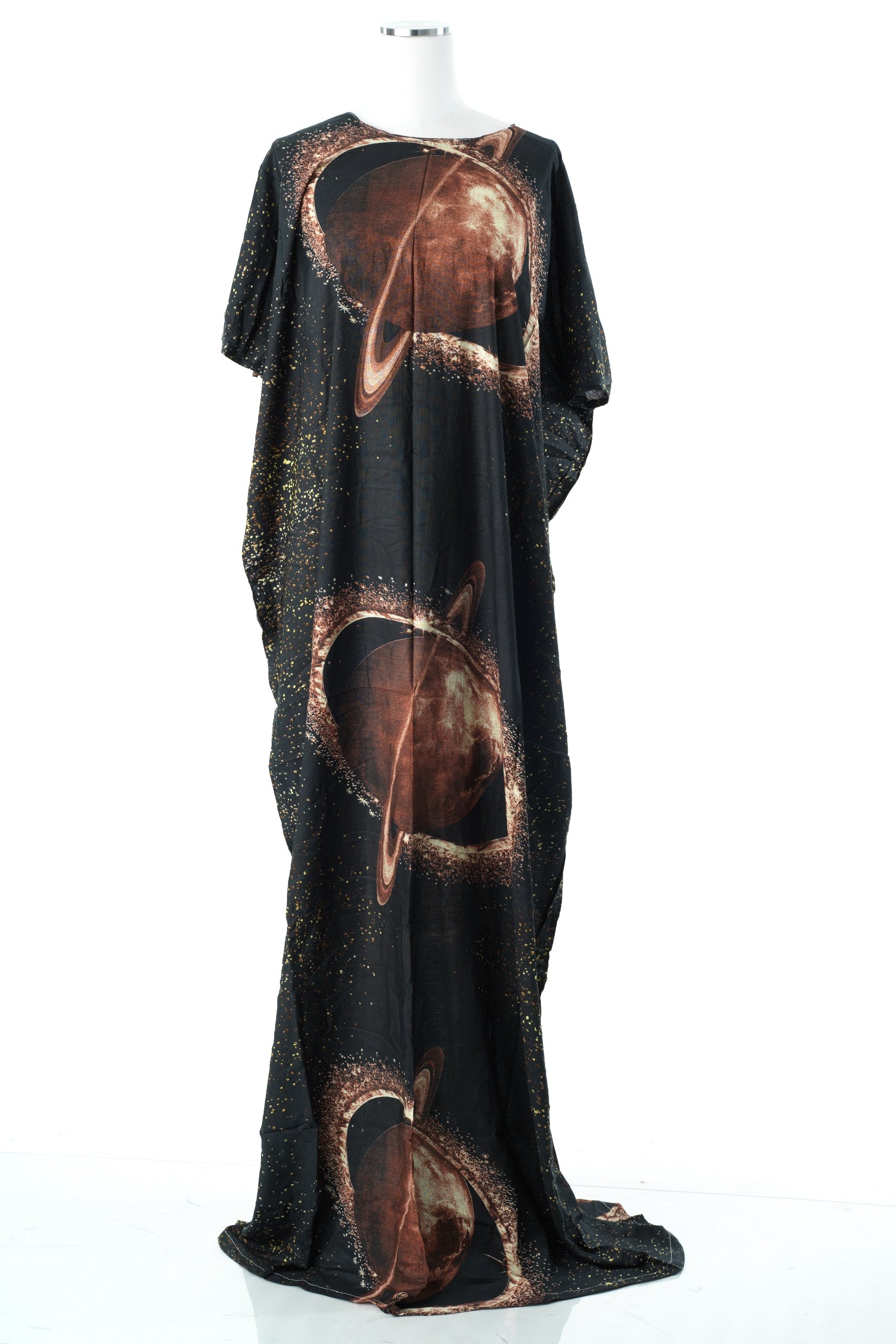 Saturn print bati dress Kabayare