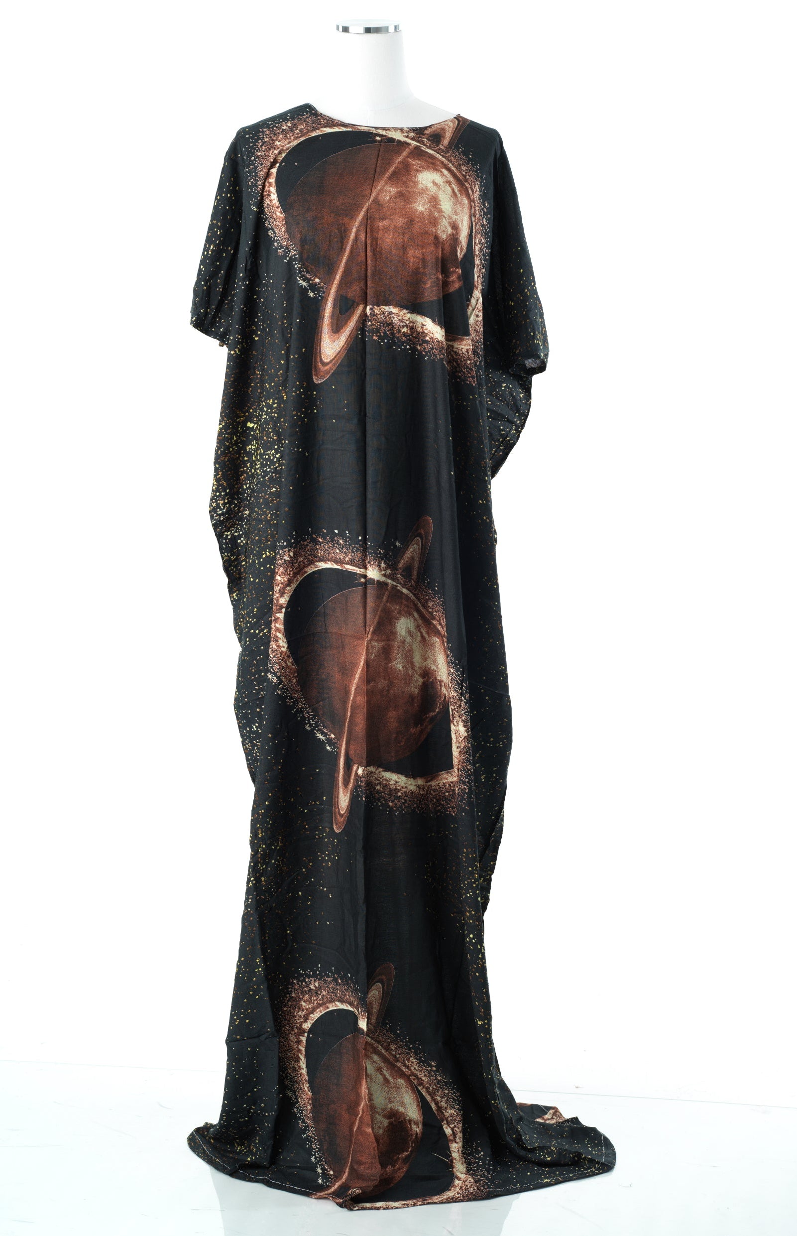 Saturn print bati dress Kabayare