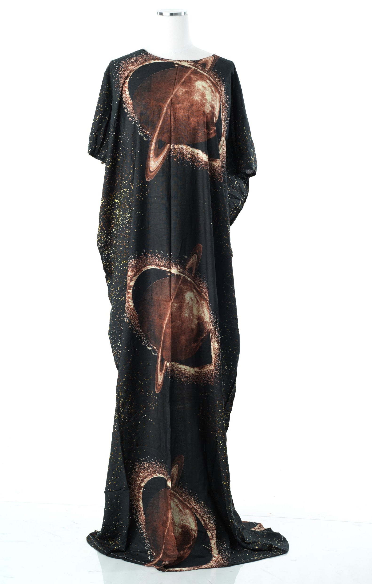 Saturn print bati dress Kabayare