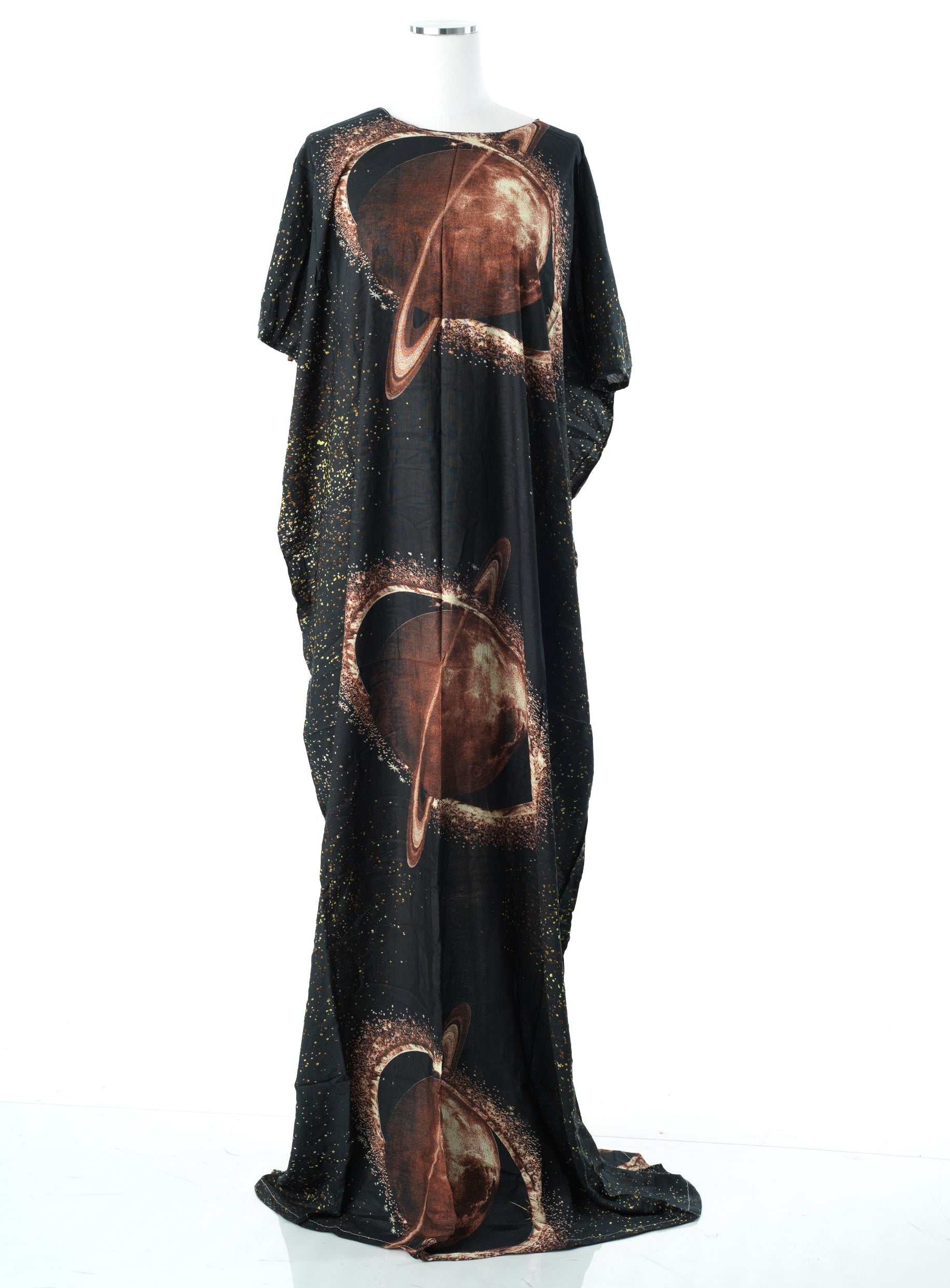 Saturn print bati dress Kabayare